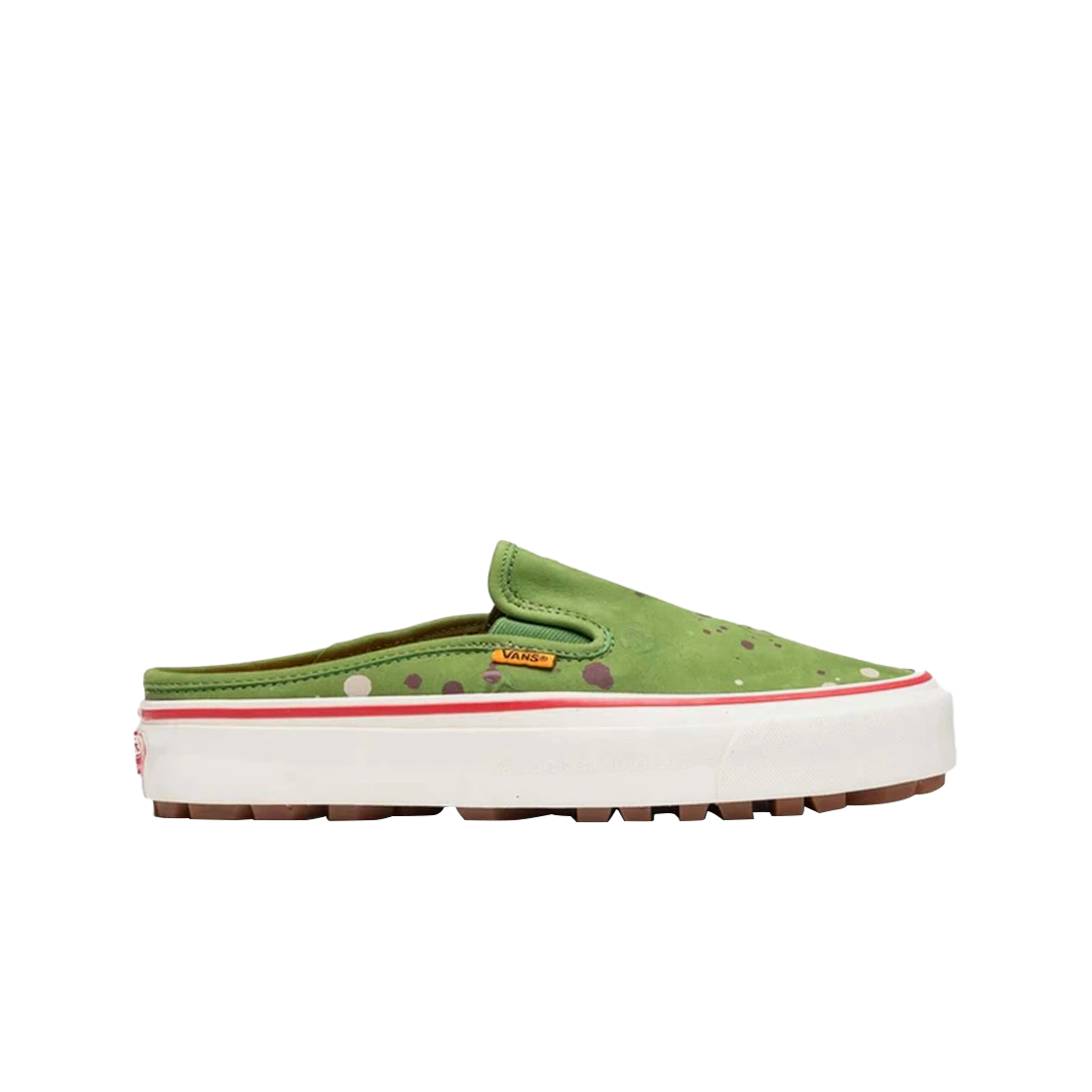 반스 볼트 x 룩 스튜디오 OG 뮬 LX 스플래터 그린(Vans Vault x LQQK Studio OG Mule LX Splatter Green) - 1