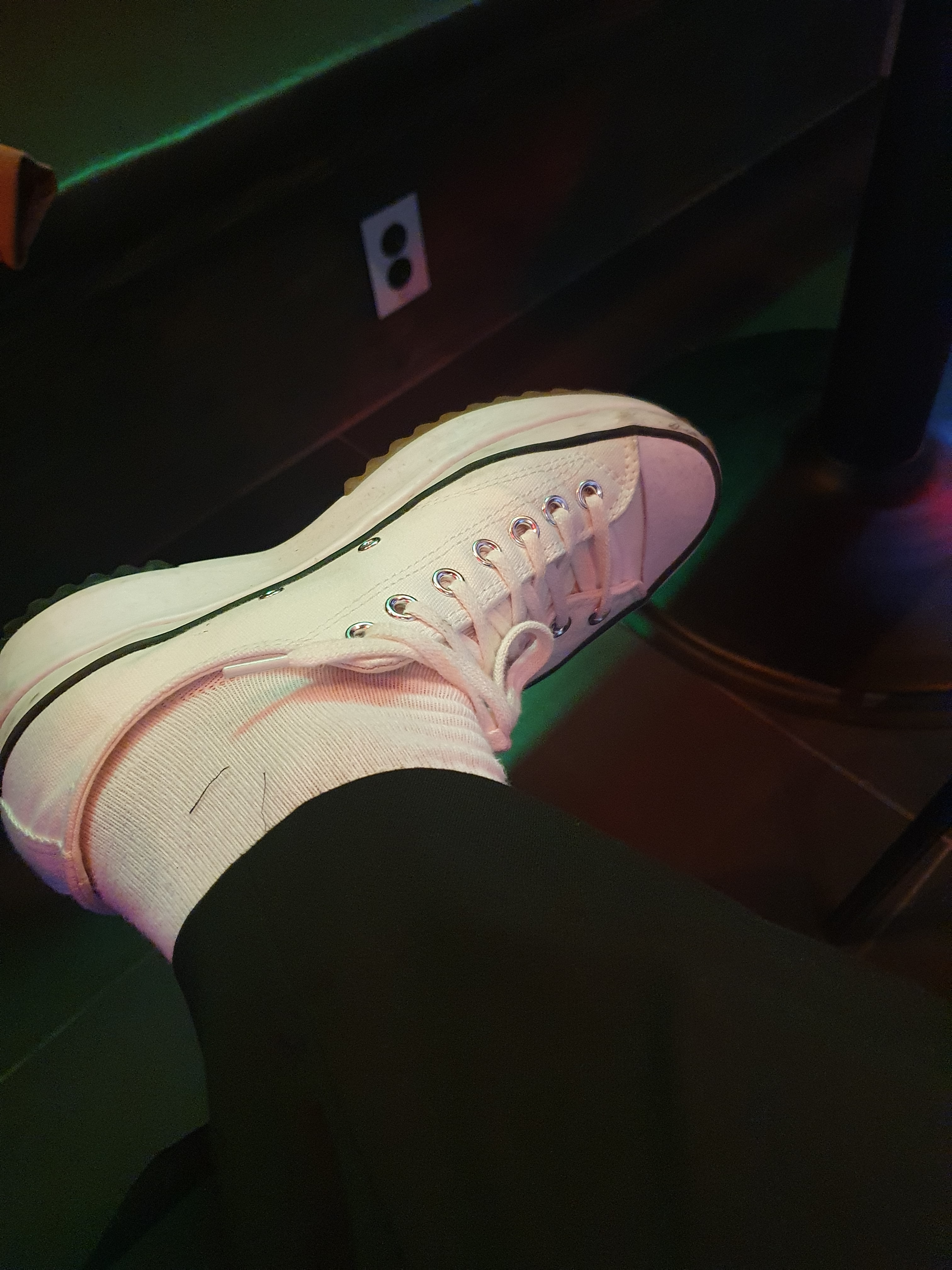 Converse Run Star Hike Low White 착용 스타일