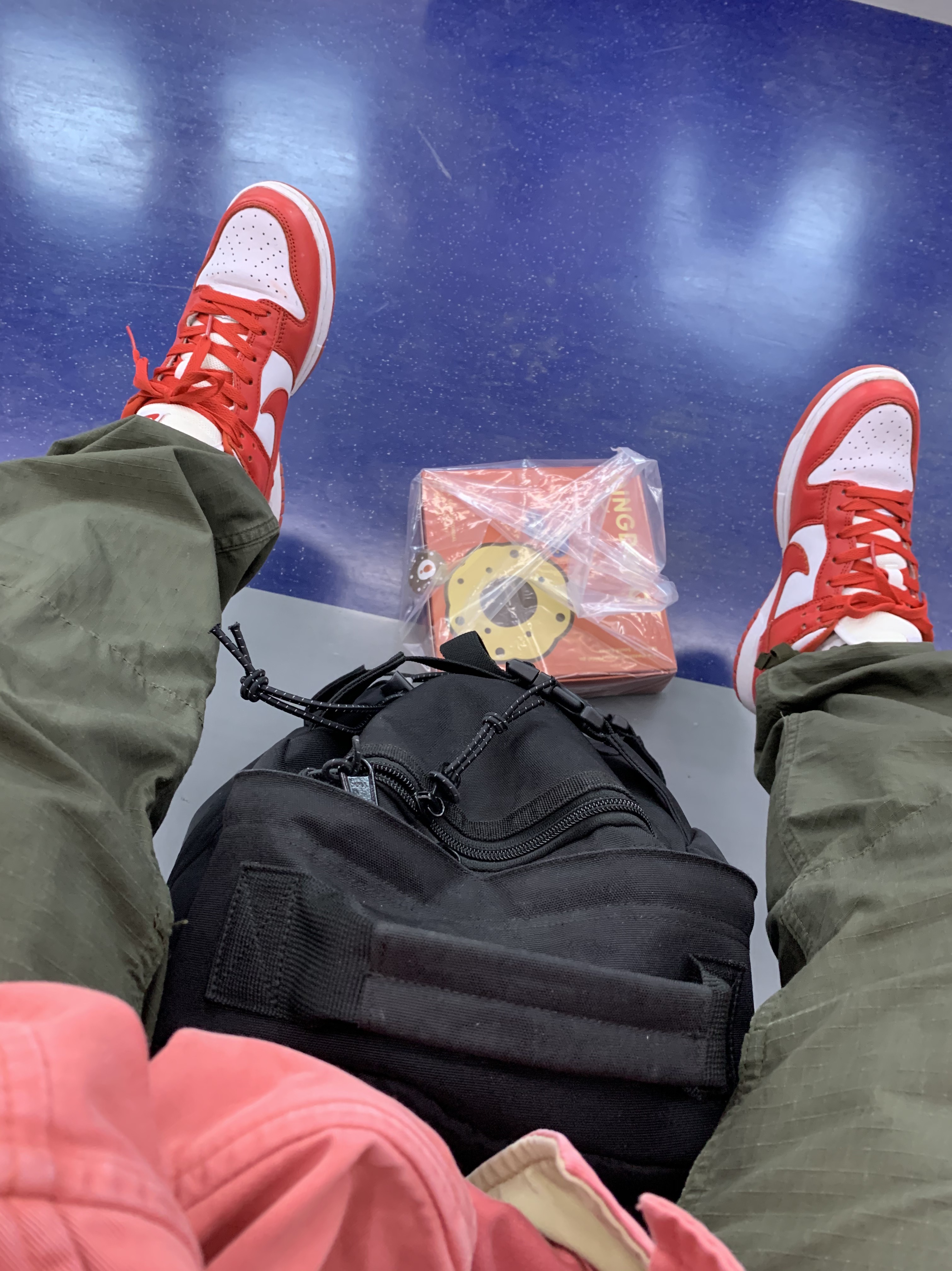 Nike Dunk Low SP University Red 2020 착용 스타일