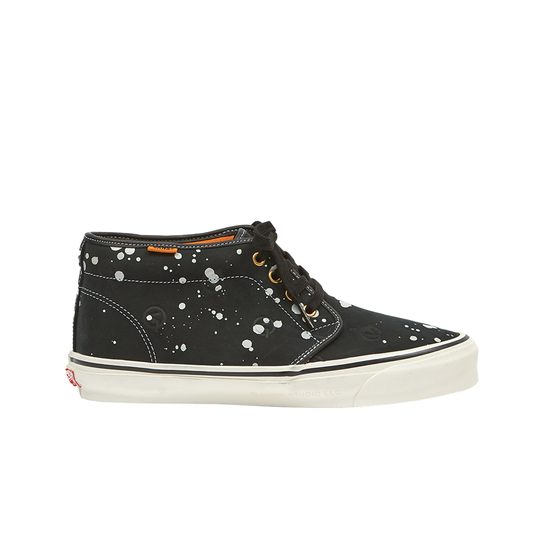 반스 볼트 x 룩 스튜디오 OG 츄카 부츠 LX 스플래터 블랙(Vans Vault x LQQK Studio OG Chukka Boot LX Splatter Black) - 1