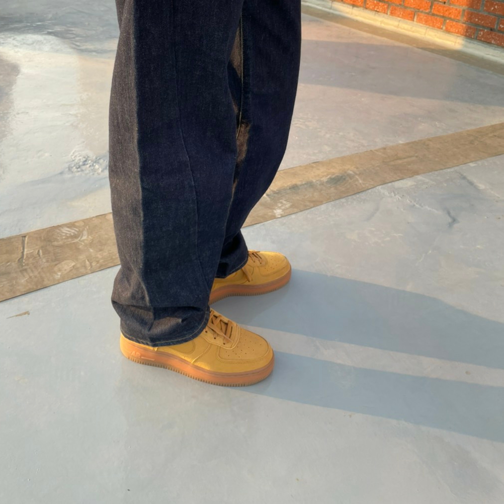(GS) Nike Air Force 1 LV8 3 Wheat 착용 스타일