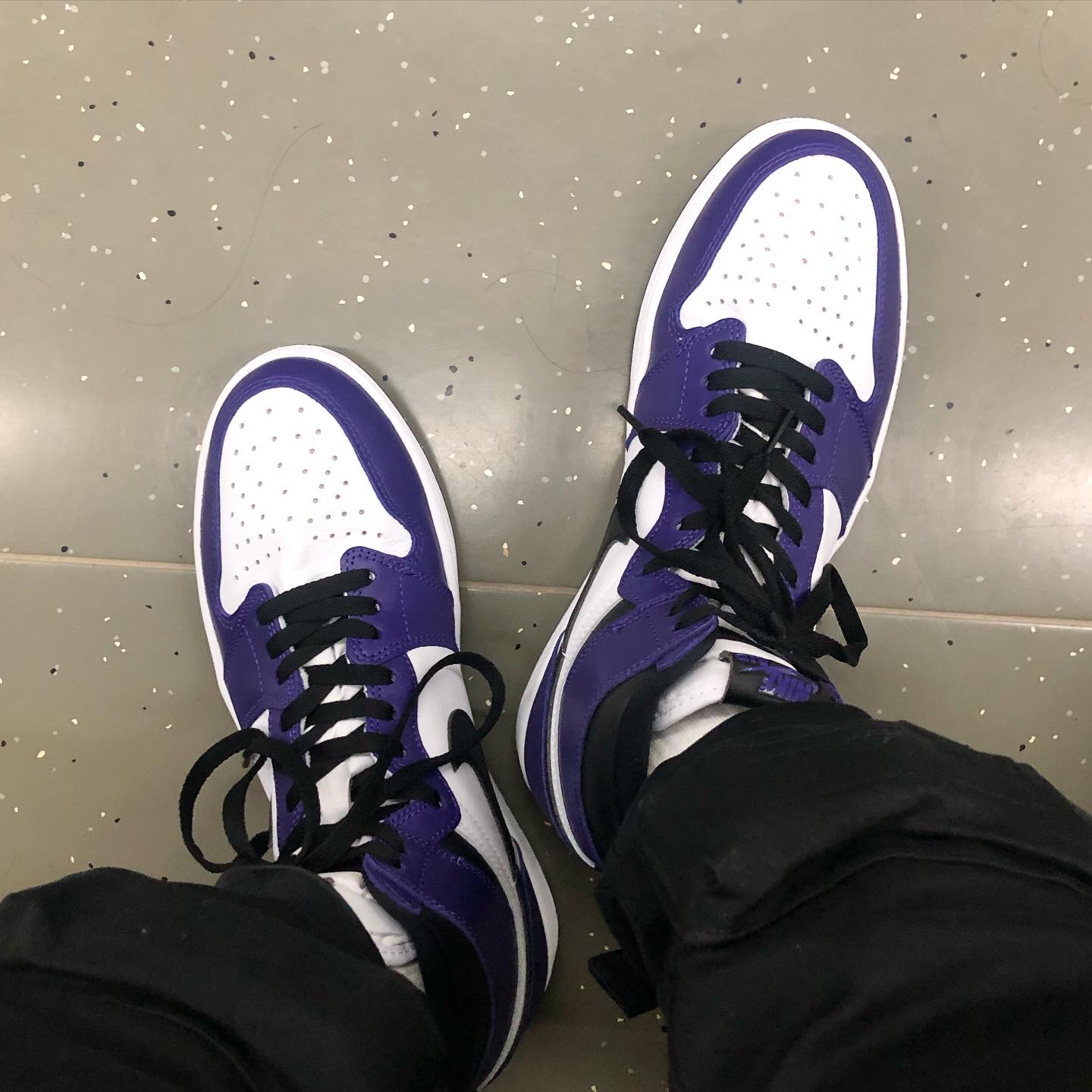 Jordan 1 Retro High OG Court Purple 2020 착용 스타일