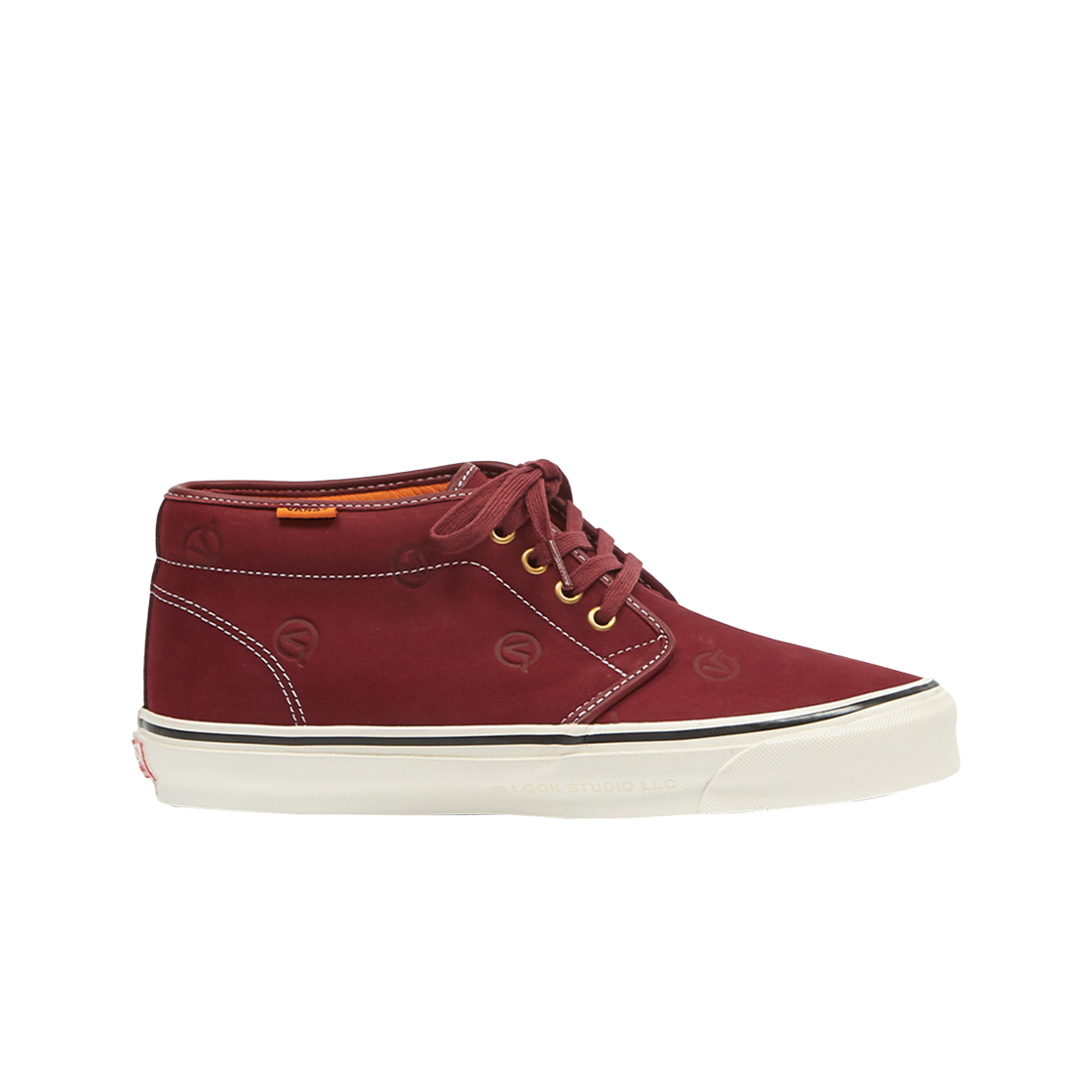 Vans Vault x LQQK Studio OG Chukka Boot LX Burgundy 상세 이미지 1