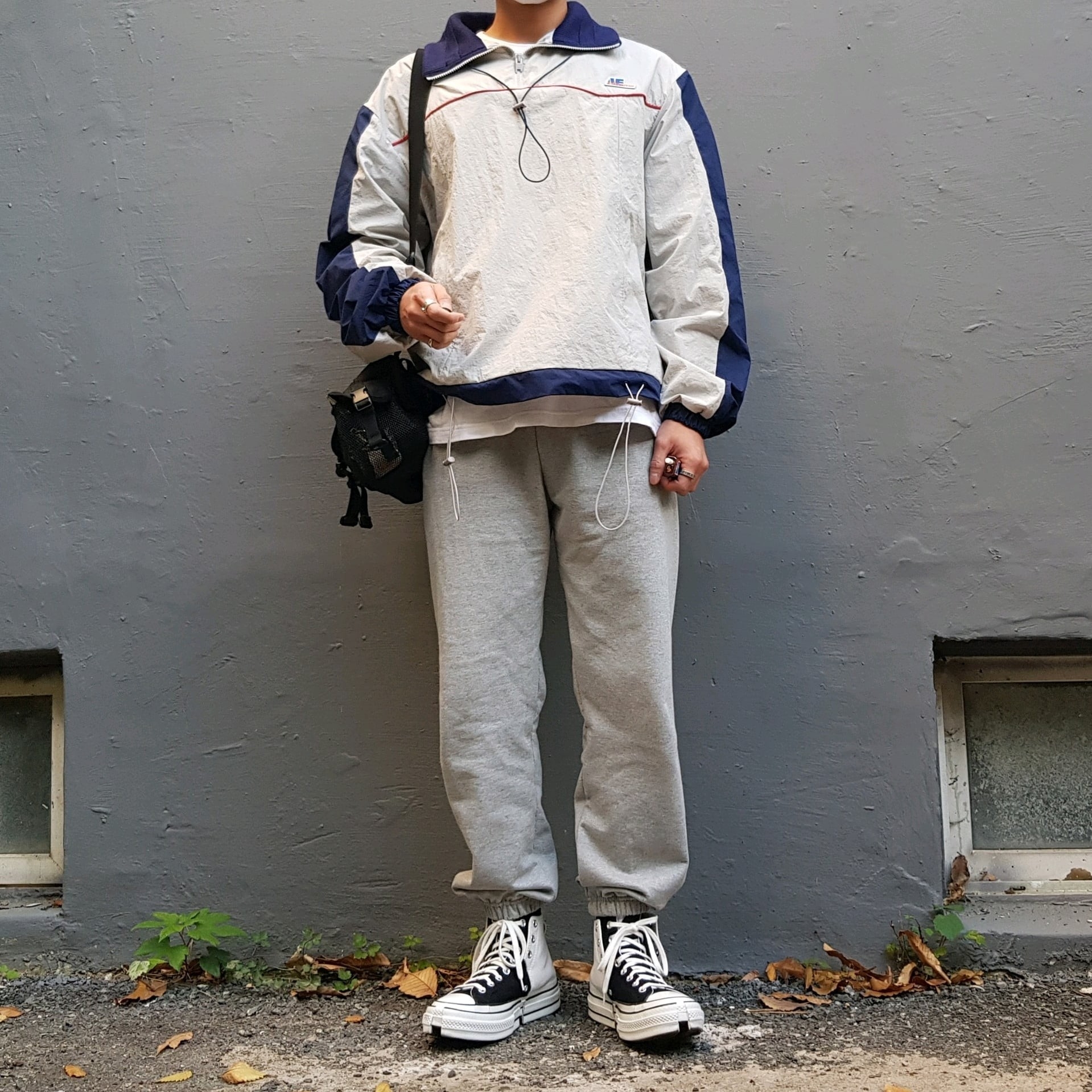Converse x Feng Chen Wang Chuck 70 2-in-1 Natural Ivory Black 착용 스타일