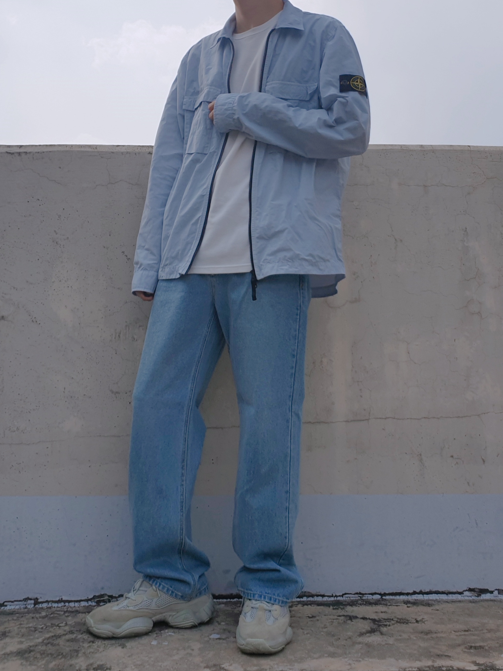 Adidas Yeezy 500 Salt 착용 스타일