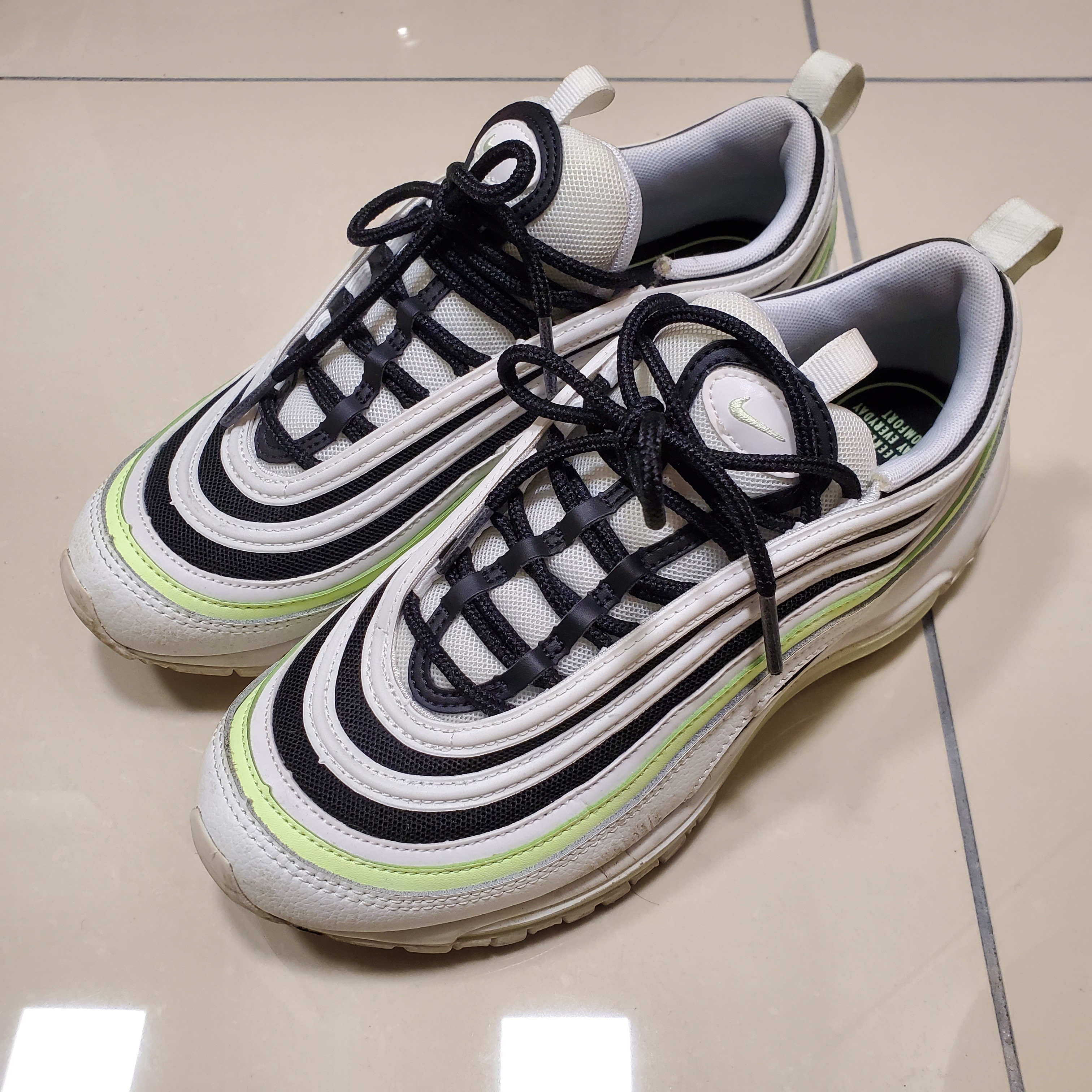 (W) Nike Air Max 97 Summit White 착용 스타일