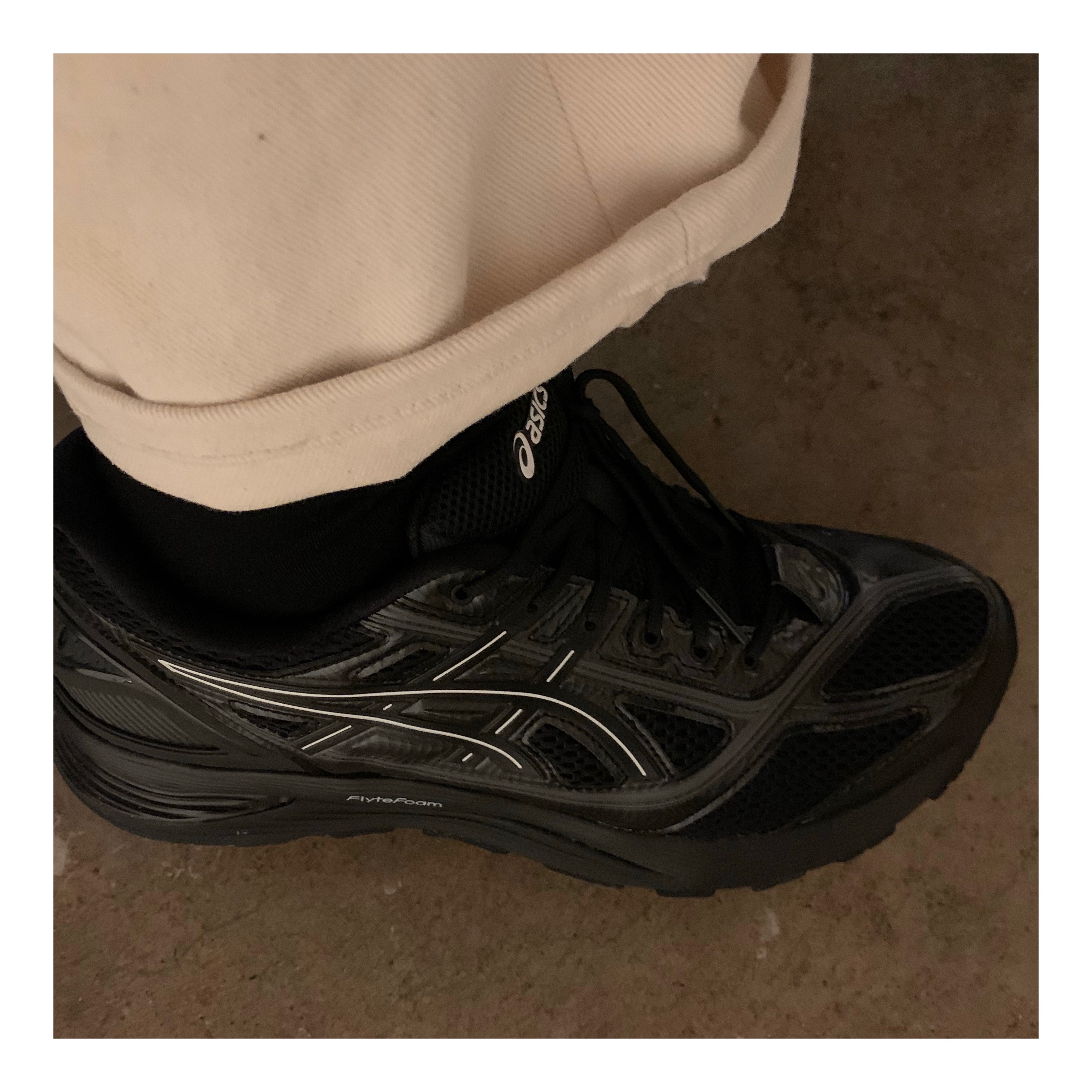 Asics x Kiko Kostadinov Gel-Korika Black 착용 스타일