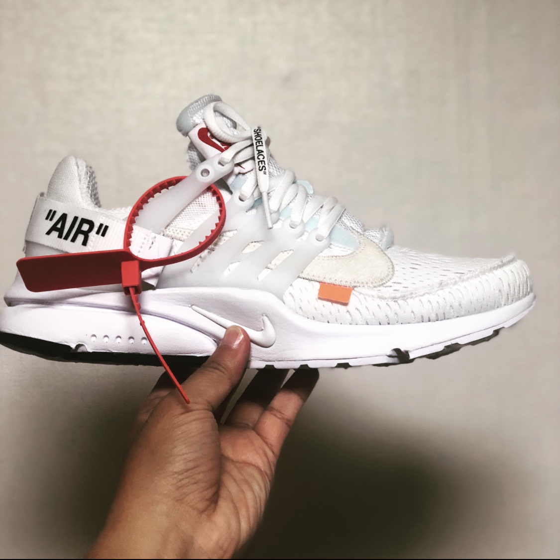 Nike x Off-White Air Presto White 착용 스타일 - 1