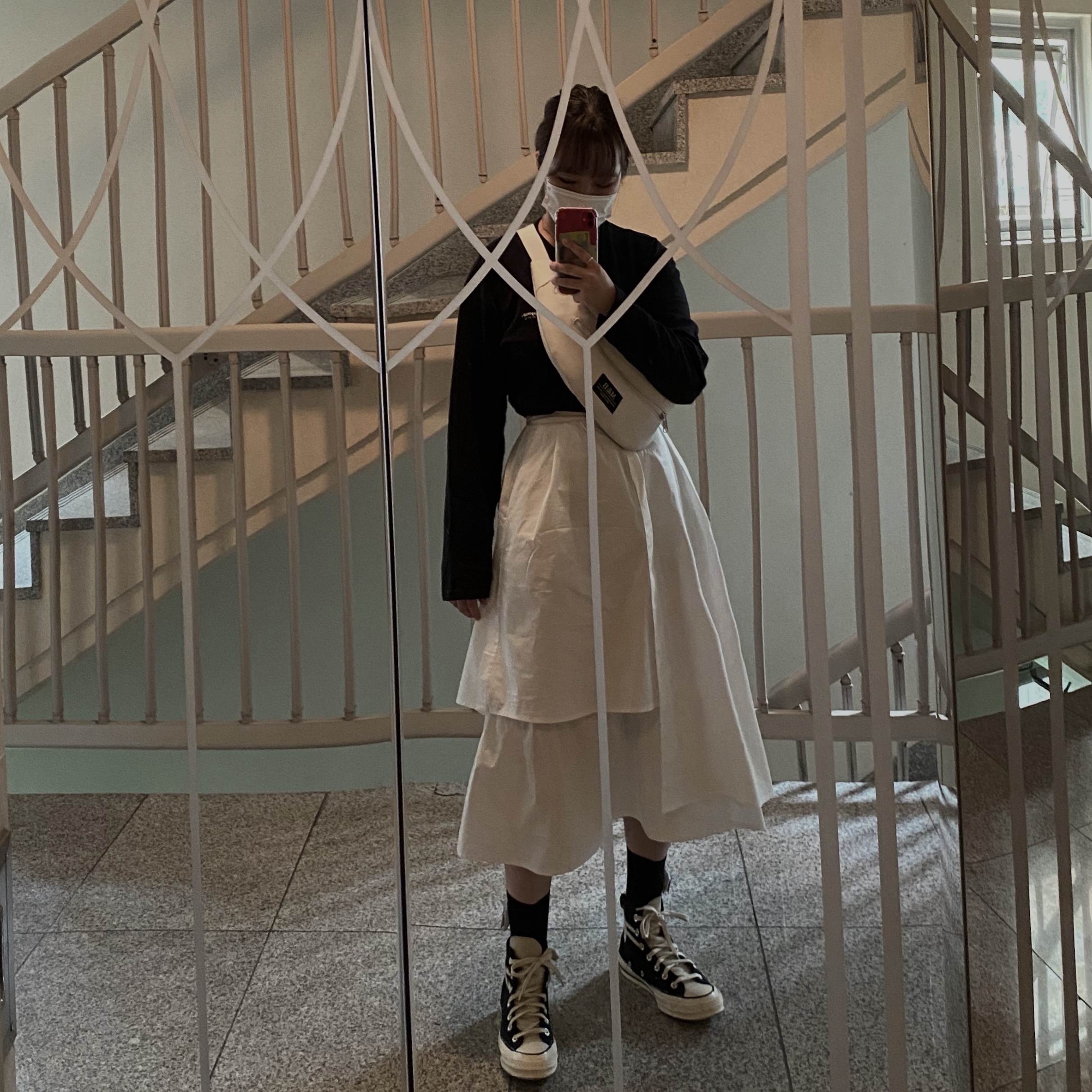 Converse x Fear of God Essentials Chuck 70 Hi Black 2020 착용 스타일
