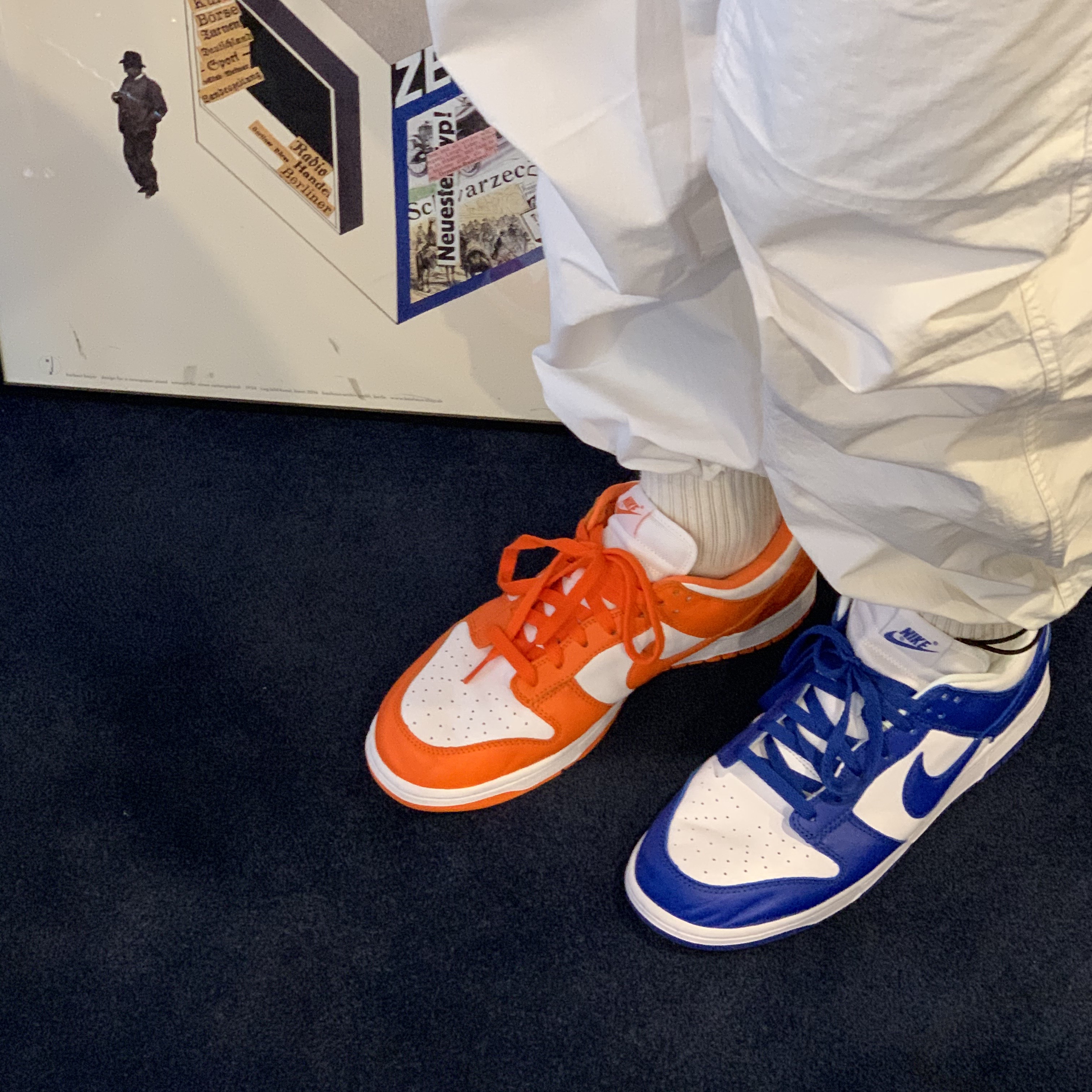 Nike Dunk Low SP Syracuse 2020, Nike Dunk Low SP Kentucky 2020 착용 스타일