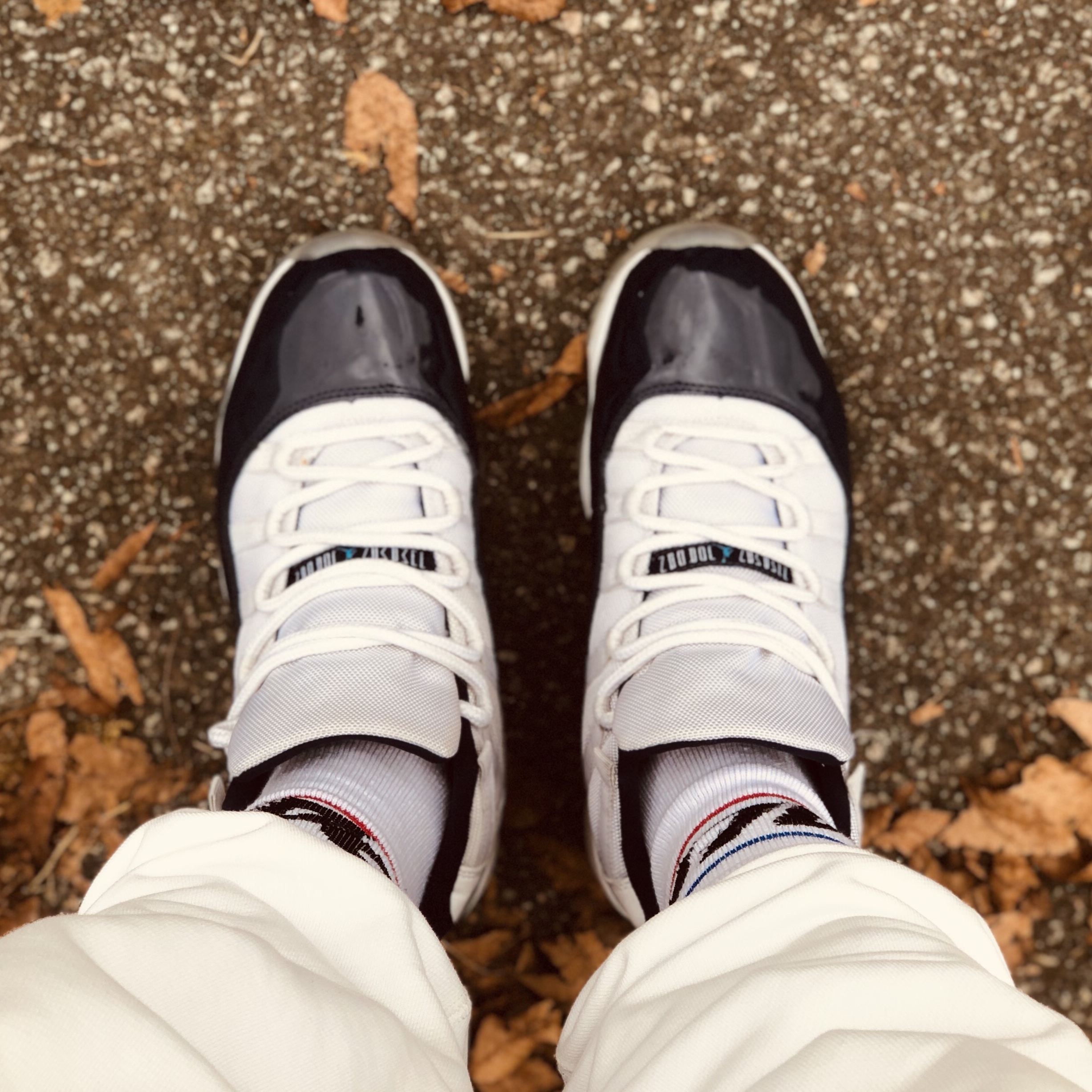Jordan 11 Retro Win Like 82 UNC 착용 스타일 - 3