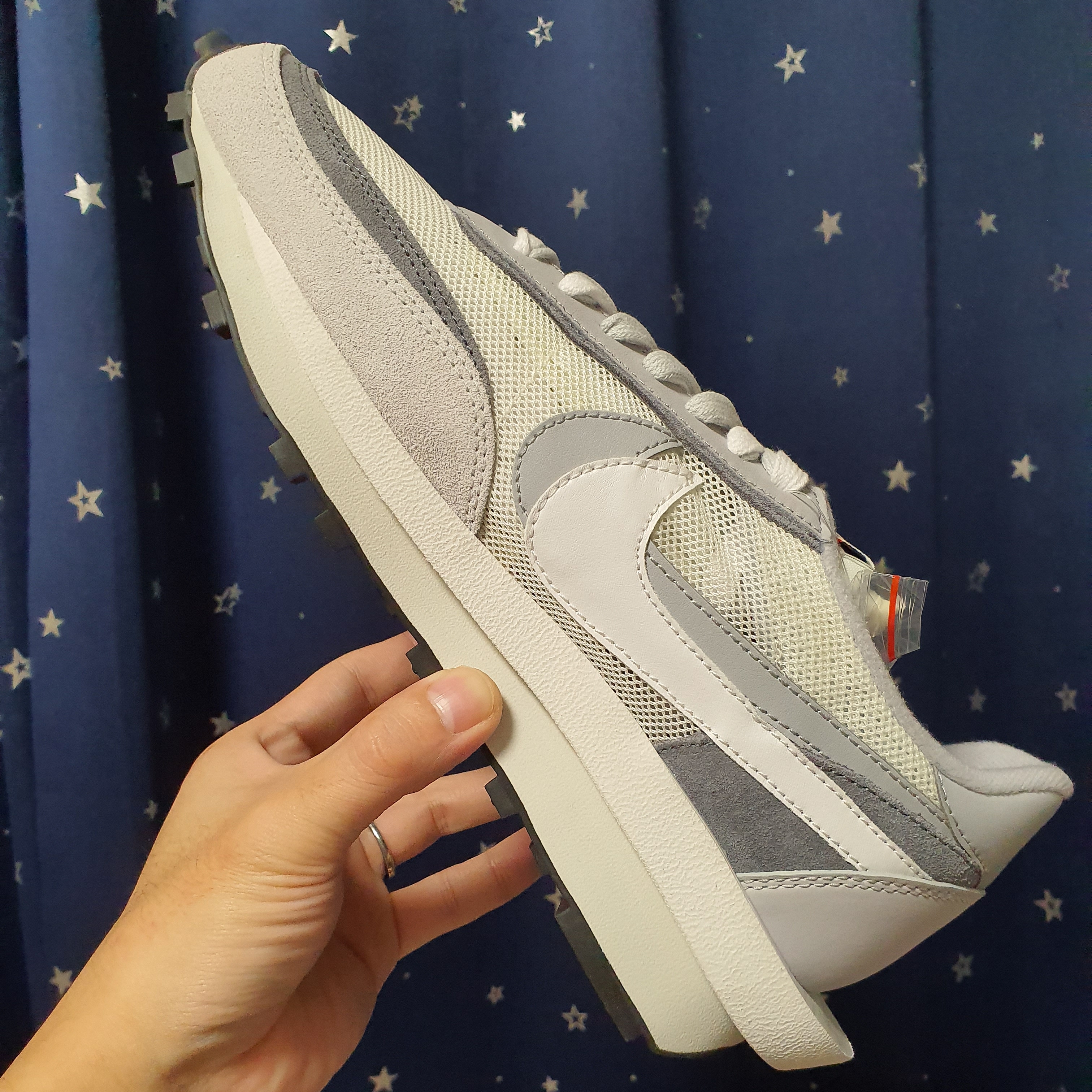 Nike x Peaceminusone Air Force 1 Low Para-Noise, Nike x Sacai LDWaffle Summit White 착용 스타일 - 2