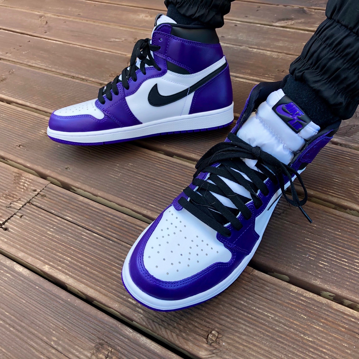 Jordan 1 Retro High OG Court Purple 2020 착용 스타일
