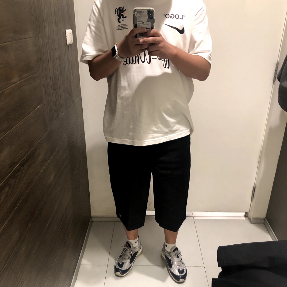 Nike x Supreme Air Max 98 Obsidian 착용 스타일