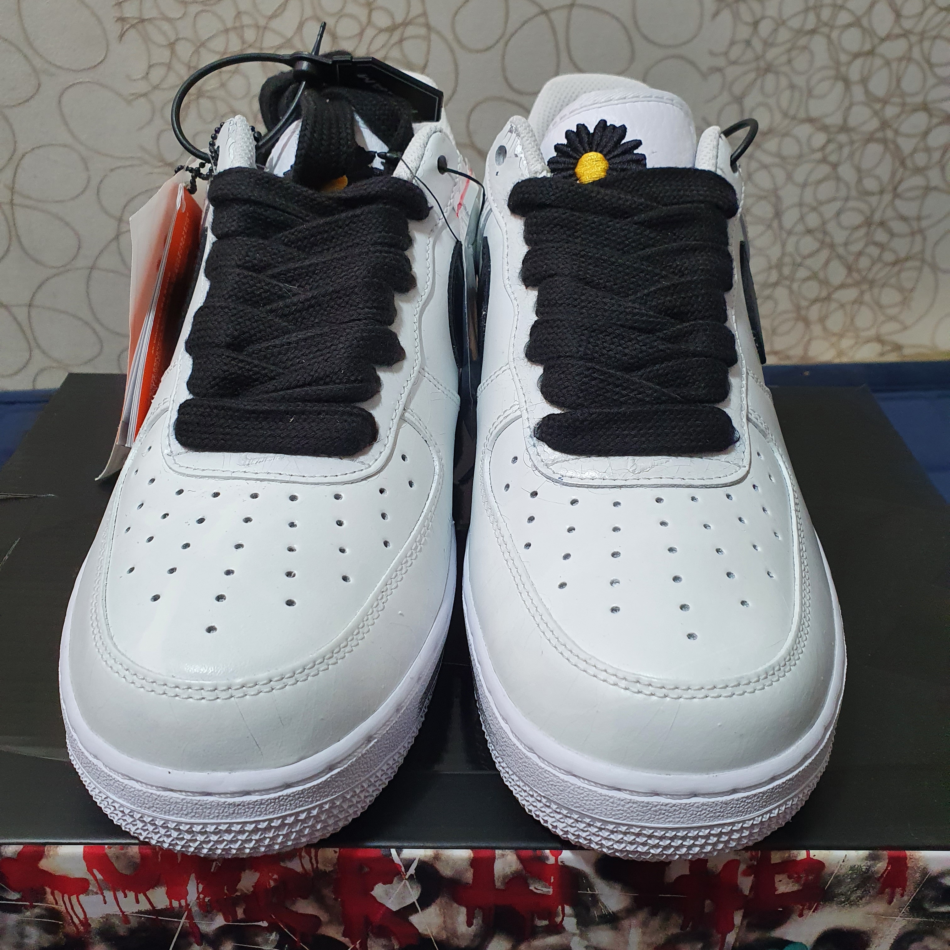 Nike x Peaceminusone Air Force 1 Low Para-Noise 2.0 착용 스타일