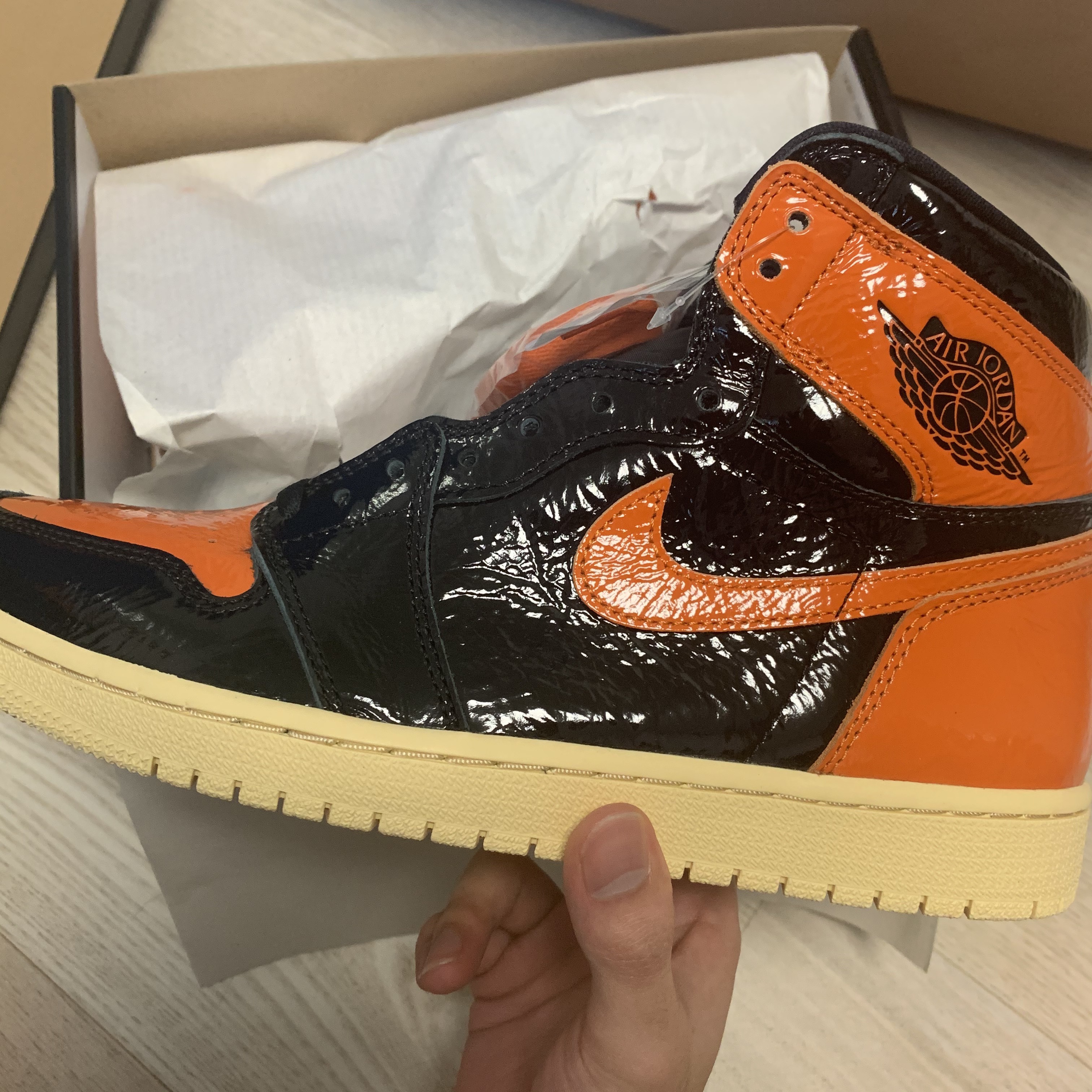 Jordan 1 Retro High Shattered Backboard 3.0 착용 스타일