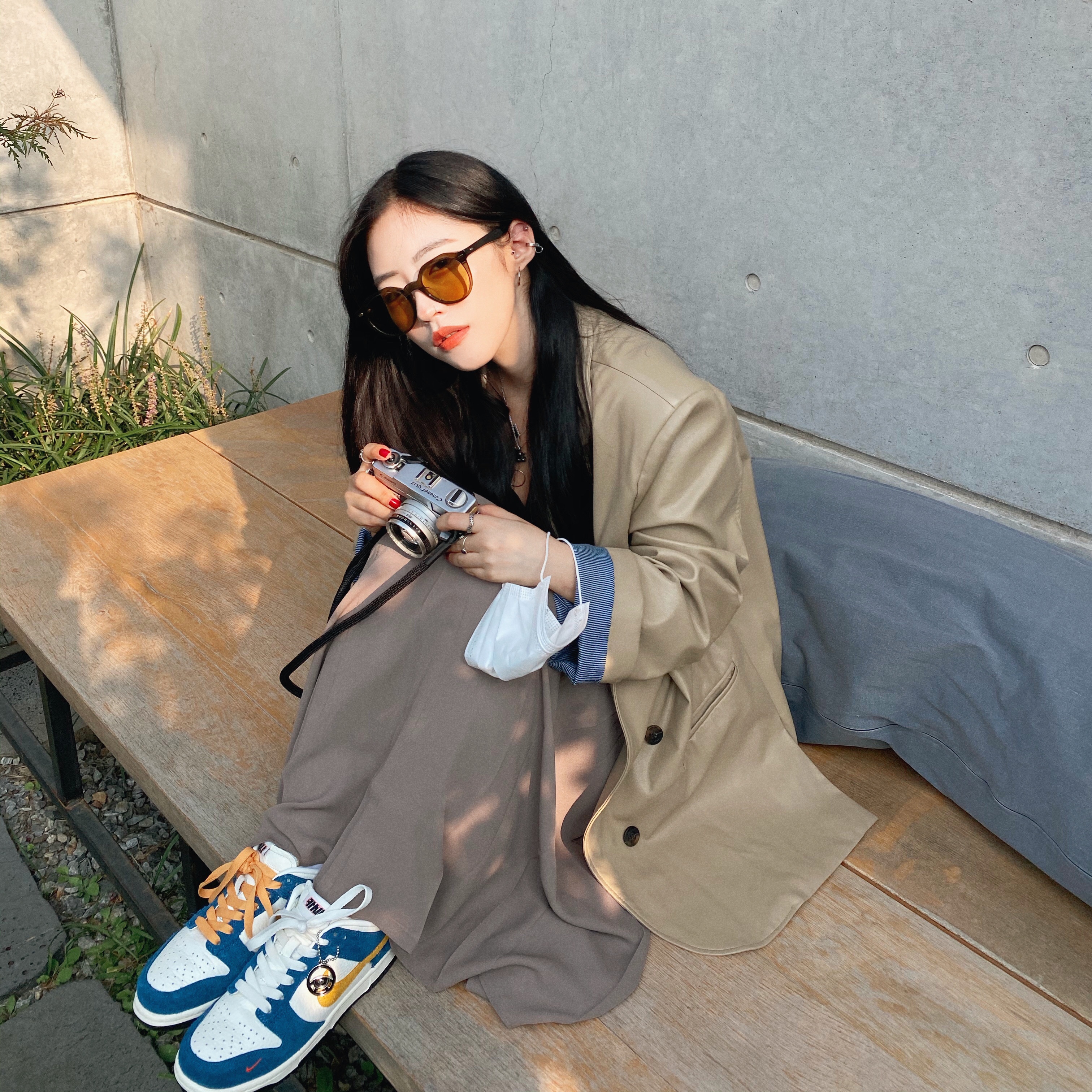 Nike x Kasina Dunk Low 80's Bus 착용 스타일 - 1