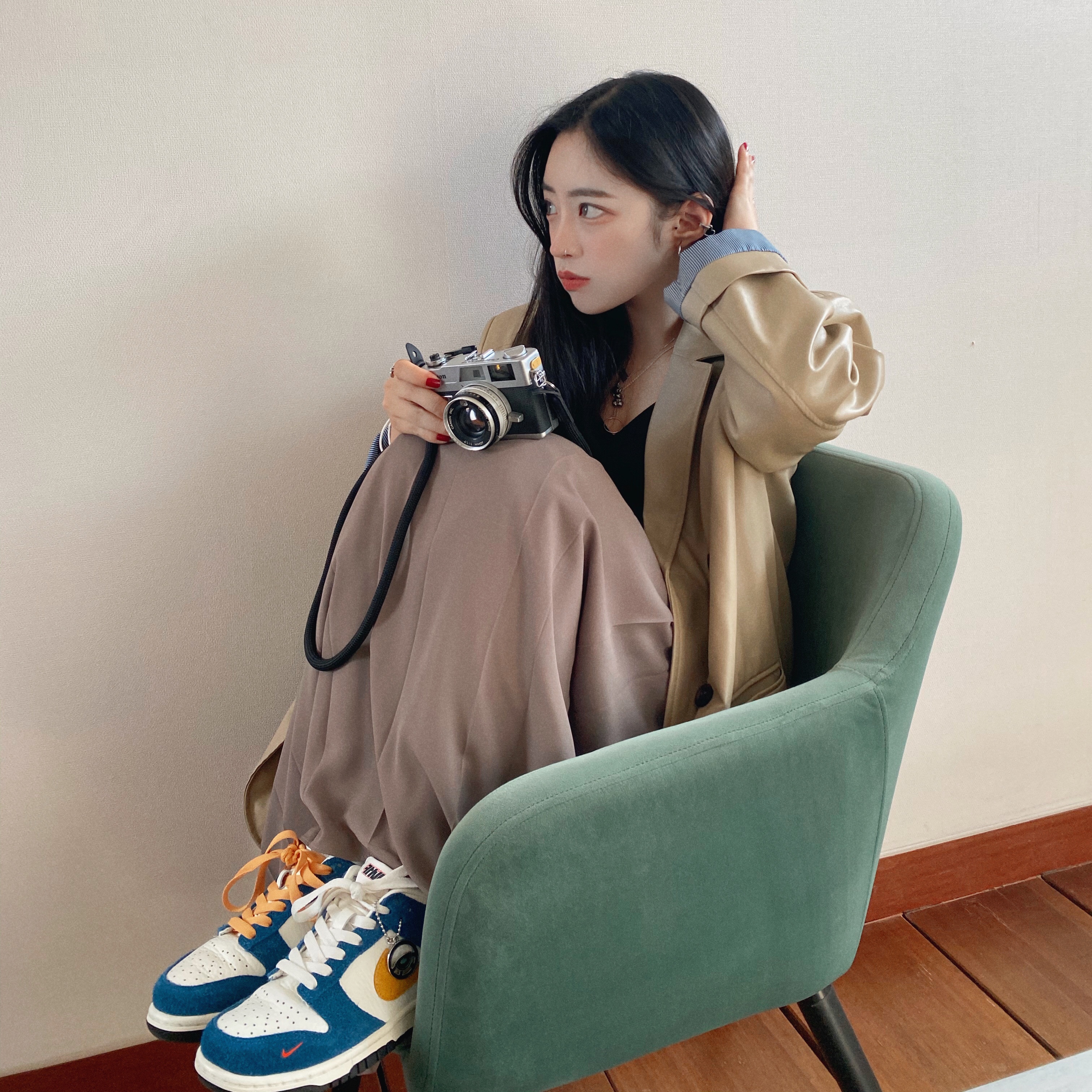 Nike x Kasina Dunk Low 80's Bus 착용 스타일 - 4