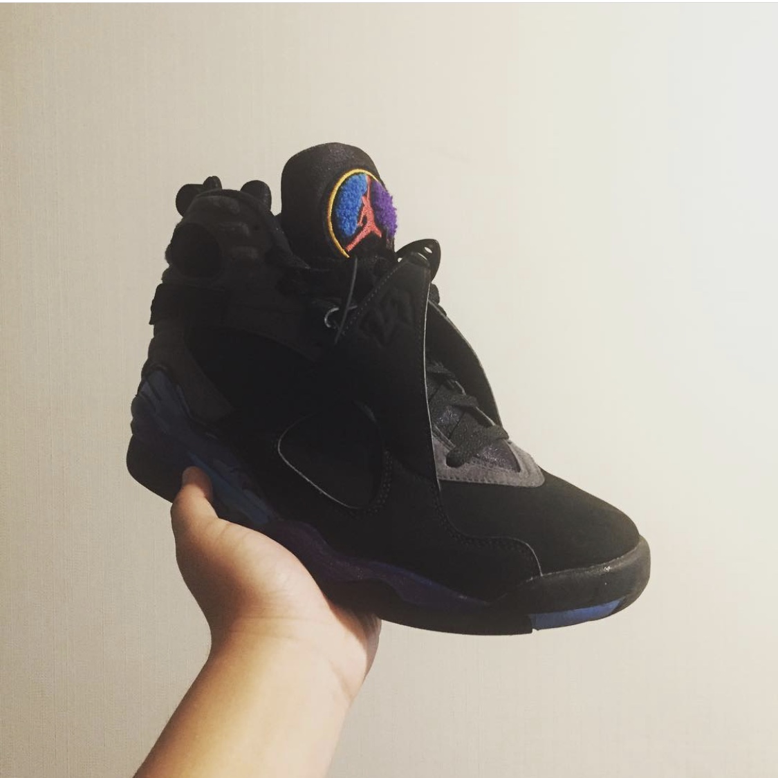 Jordan 8 Retro Aqua 2015 착용 스타일