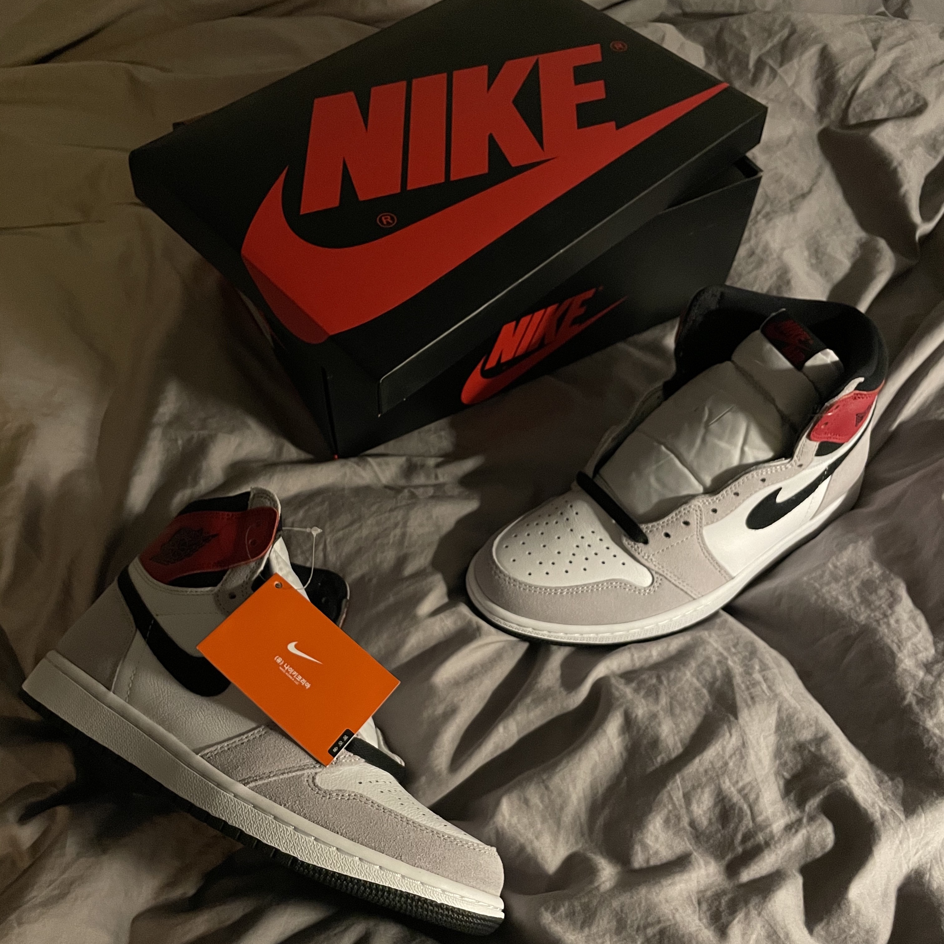 Jordan 1 Retro High OG Light Smoke Grey 착용 스타일