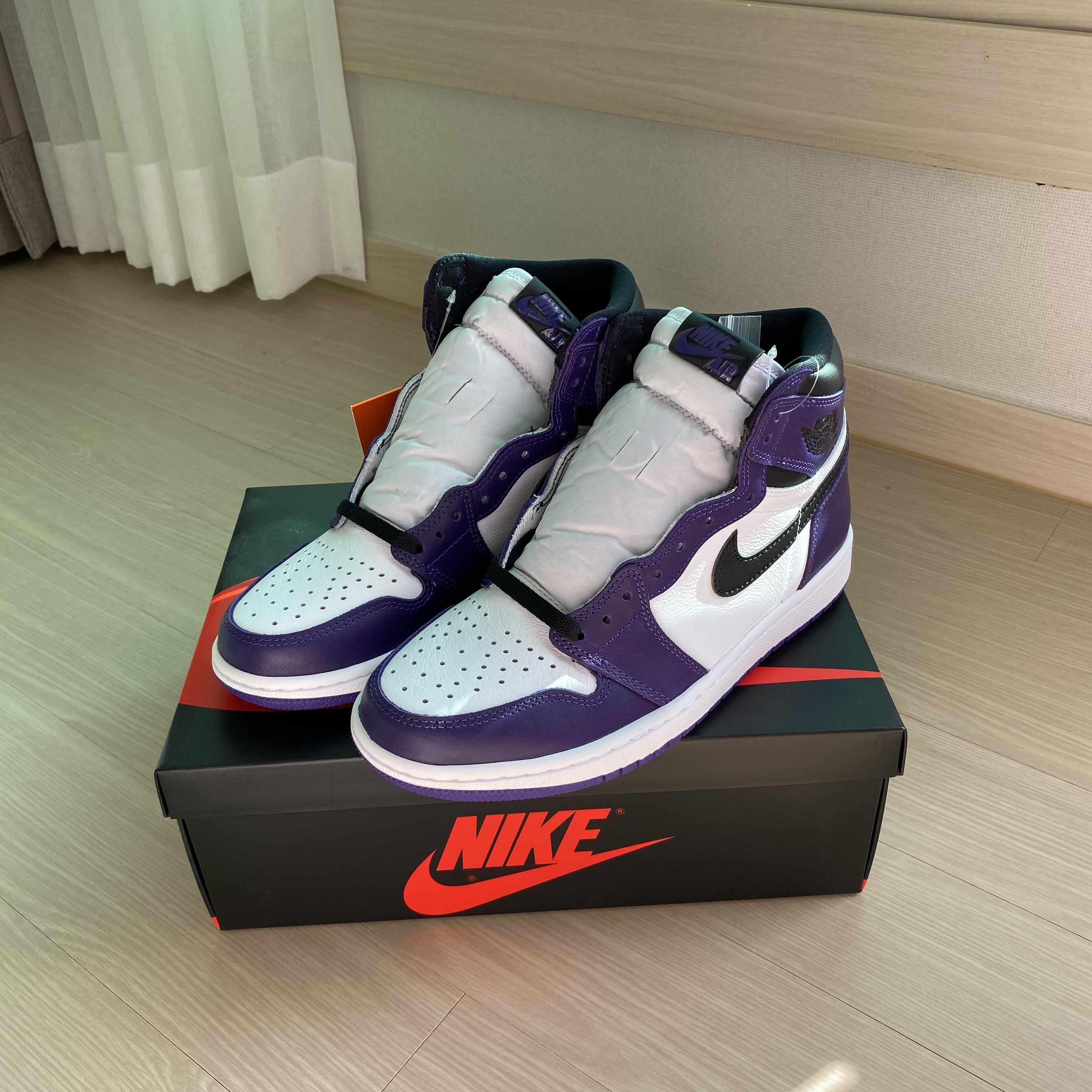 Jordan 1 Retro High OG Court Purple 2020 착용 스타일