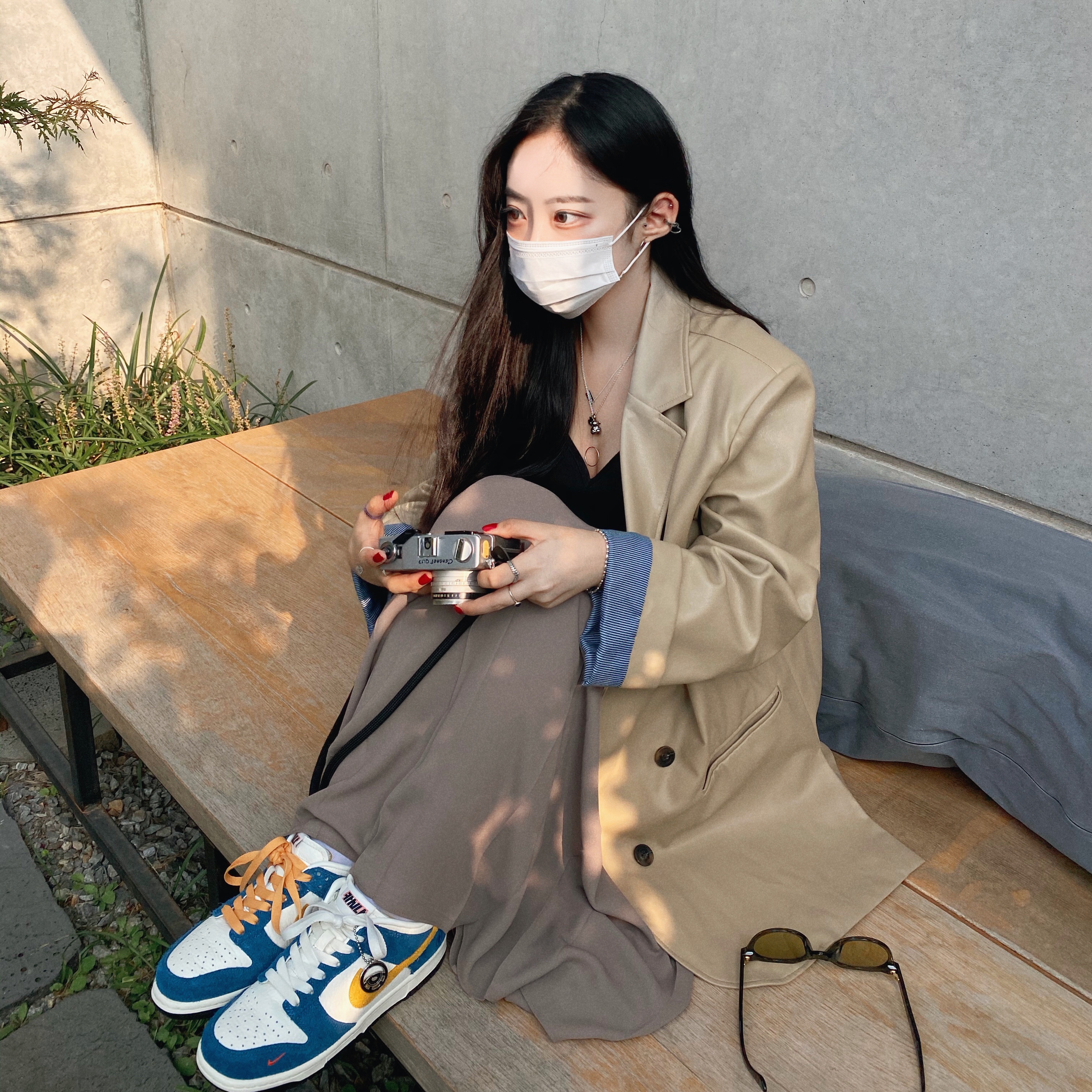 Nike x Kasina Dunk Low 80's Bus 착용 스타일 - 2
