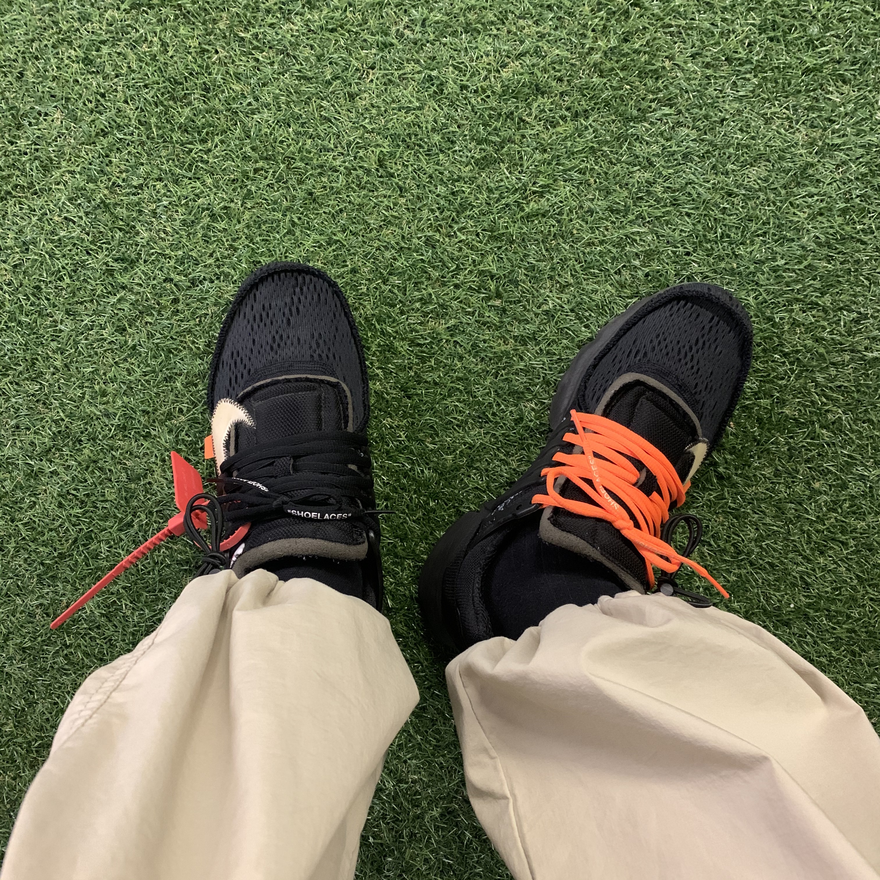 Nike x Off-White Air Presto Black 착용 스타일