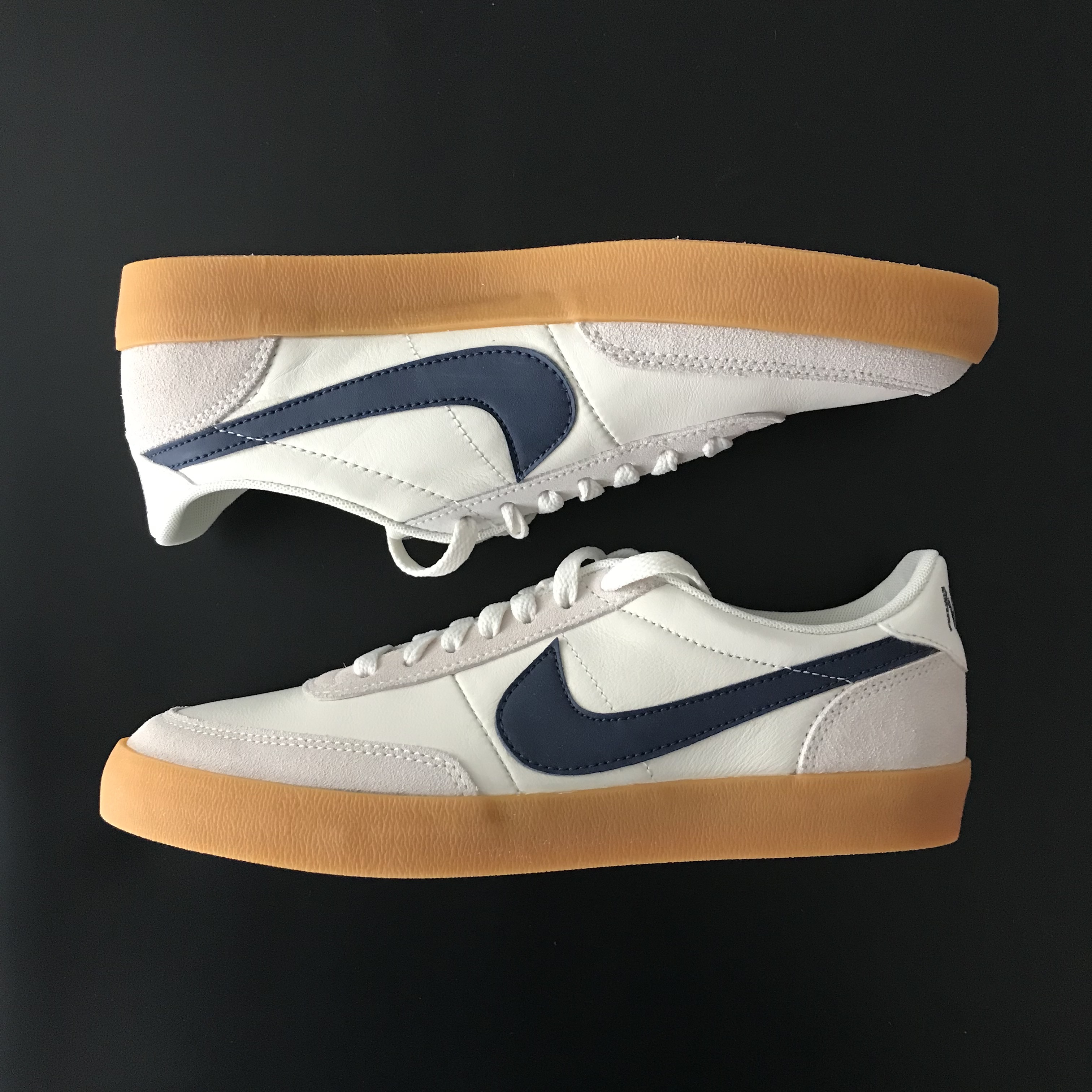 Nike x J.Crew Killshot 2 Sail Midnight Navy 착용 스타일 - 3