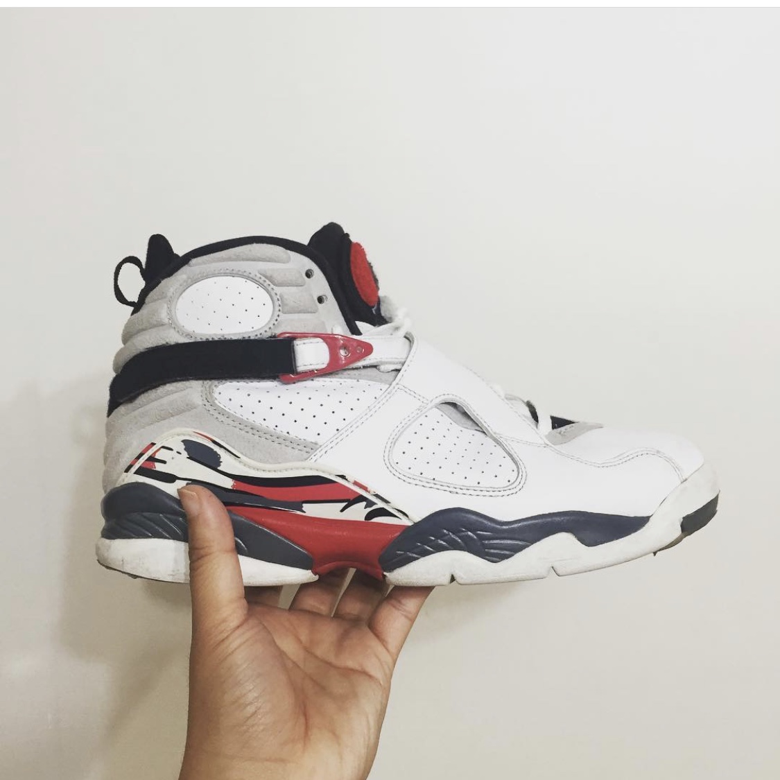 Jordan 8 Retro Bugs Bunny 2013 착용 스타일
