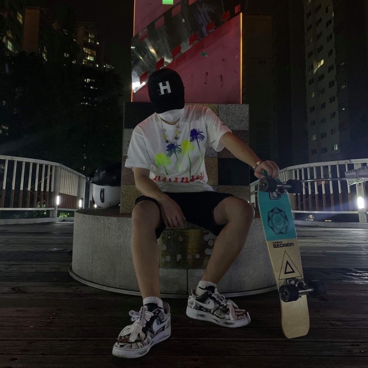 Nike x Peaceminusone Air Force 1 Low Para-Noise 착용 스타일