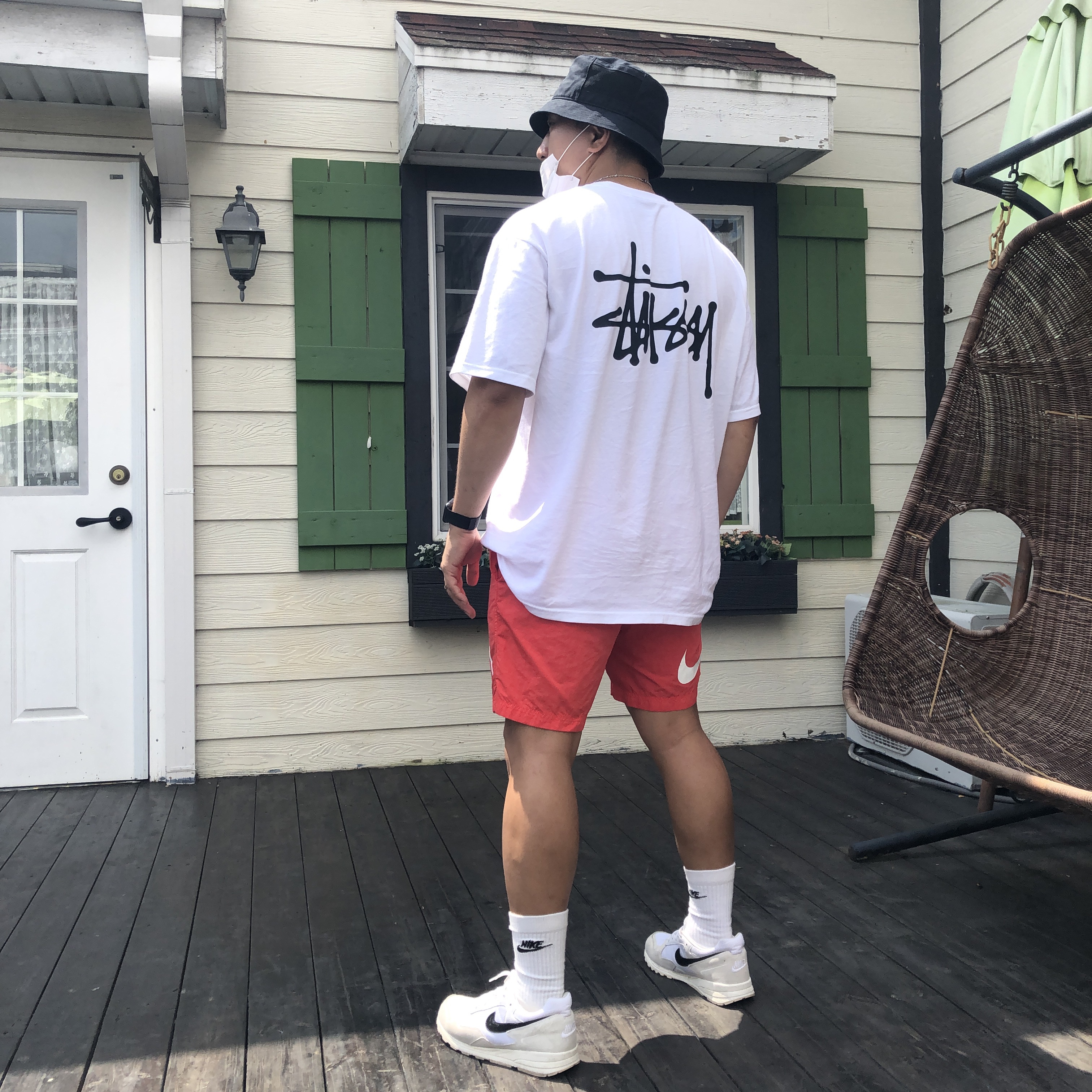 Nike x Fear of God Air Skylon 2 White 착용 스타일