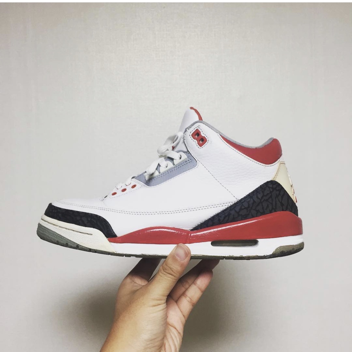 Jordan 3 Retro Fire Red 2013 착용 스타일