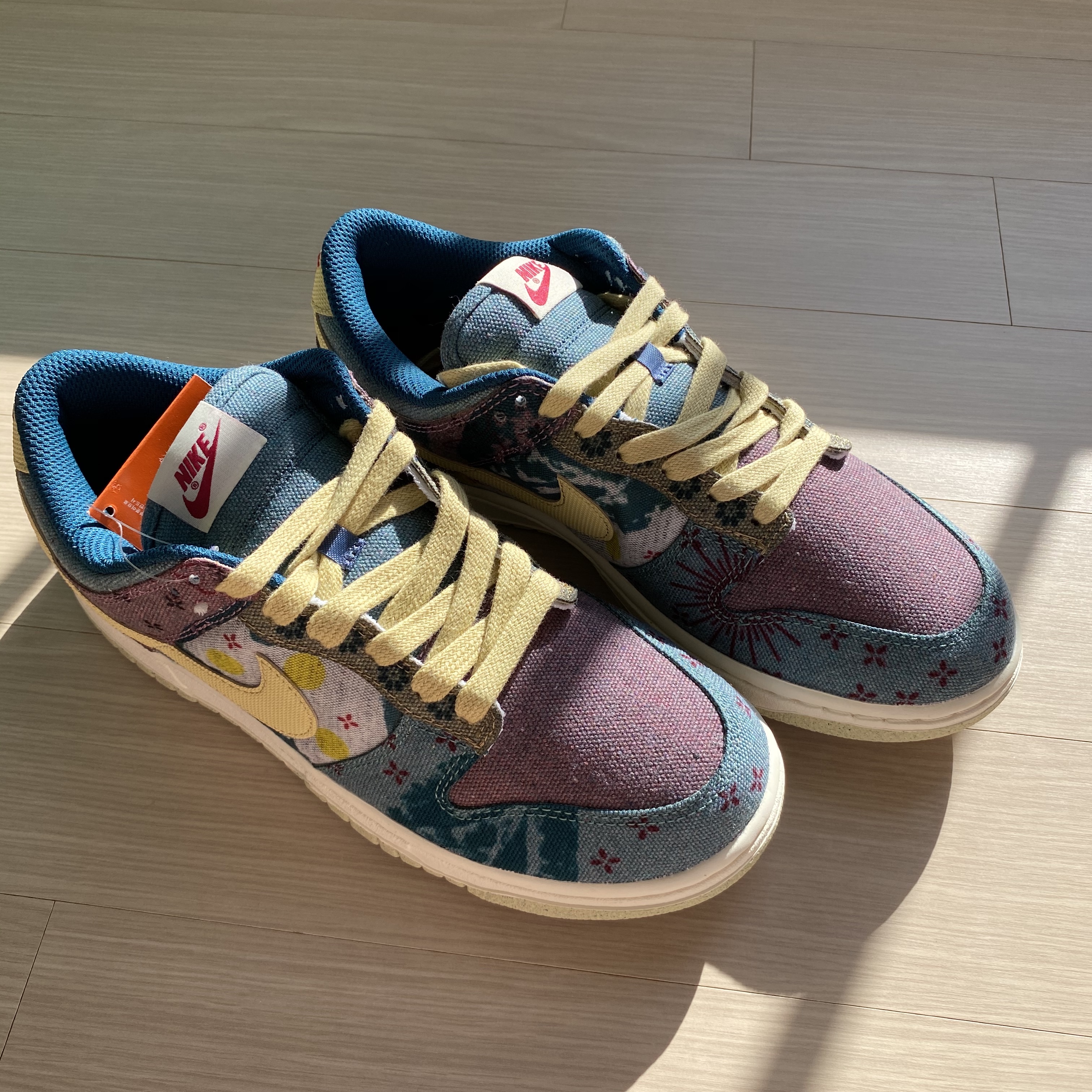 Nike Dunk Low SP Community Garden 착용 스타일 - 3