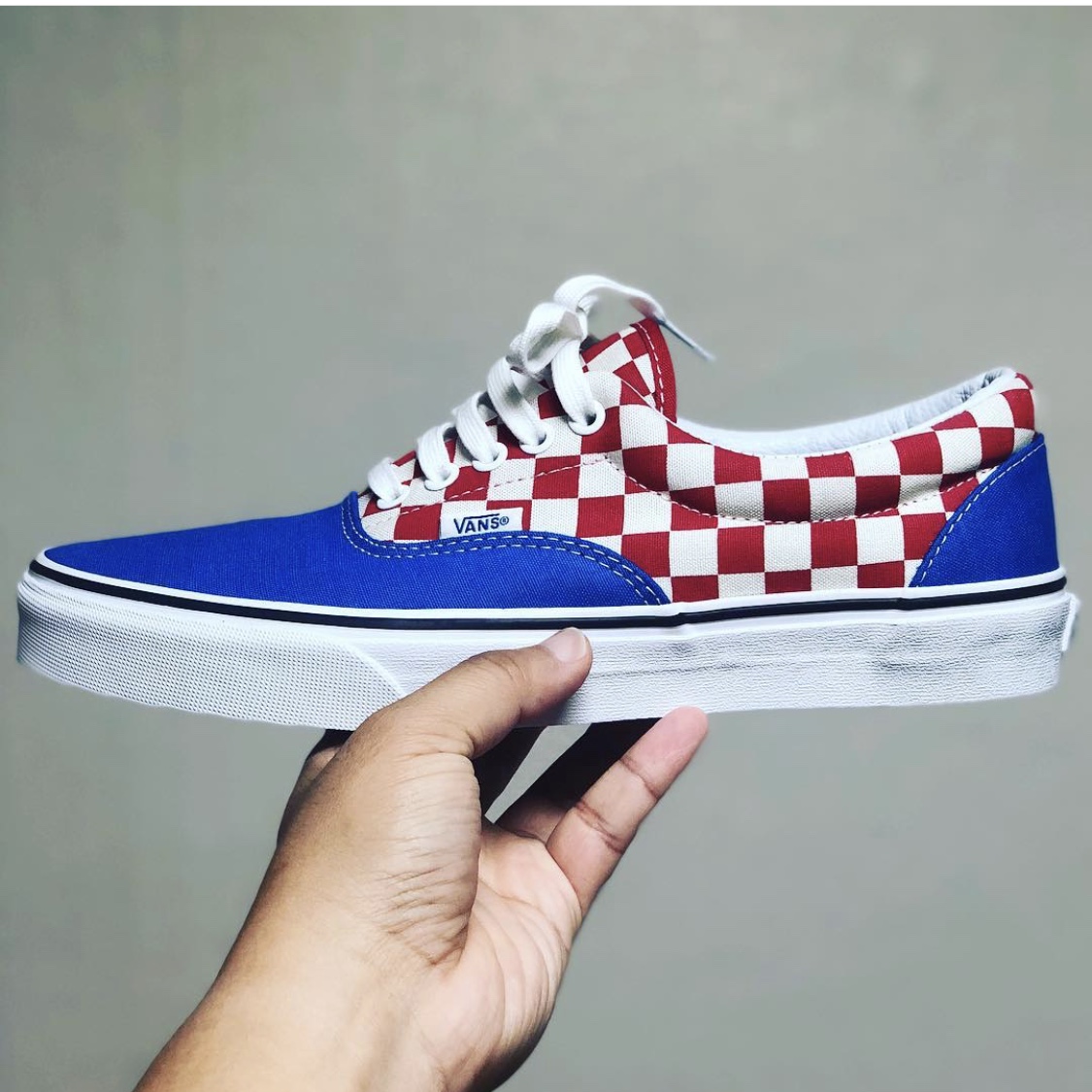 Vans Primary Check Era 착용 스타일