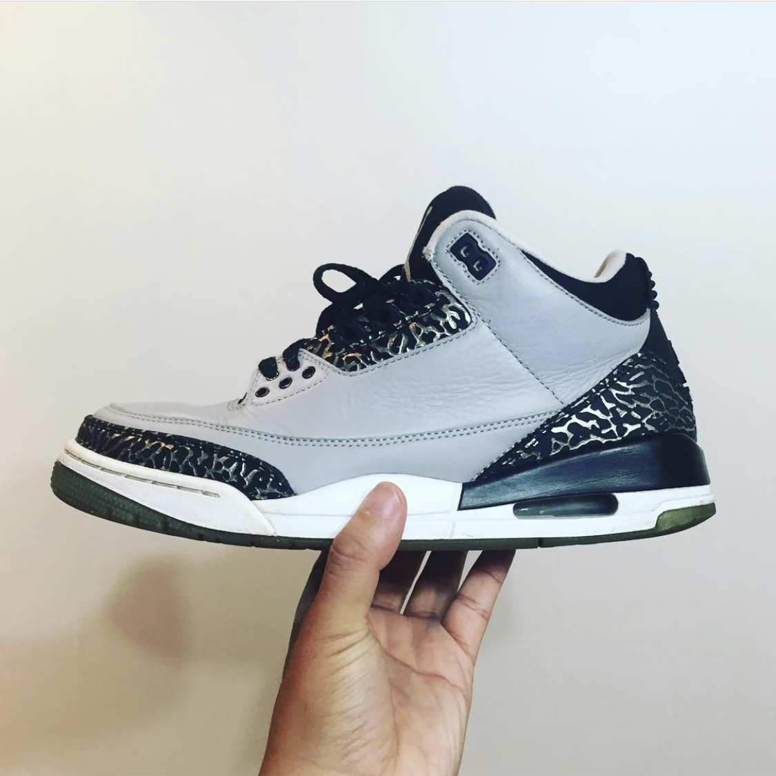 Jordan 3 Retro Wolf Grey 착용 스타일