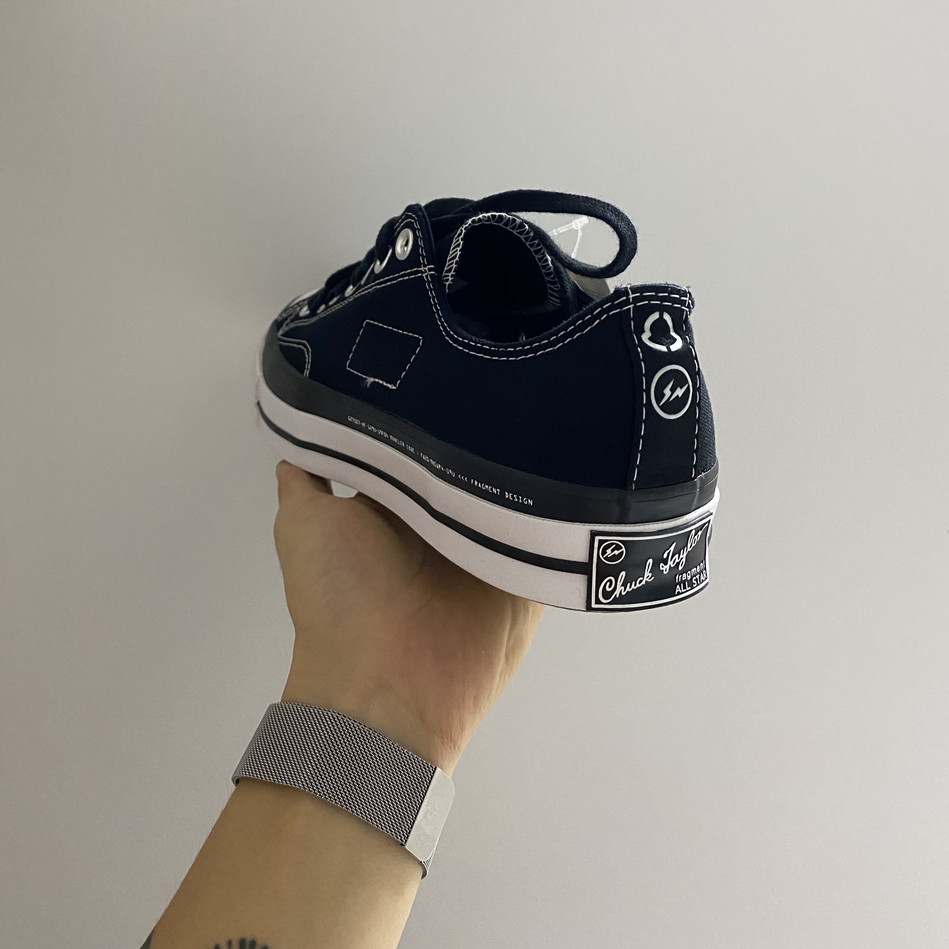 Converse x Moncler x Fragment Chuck 70 Ox Black 착용 스타일