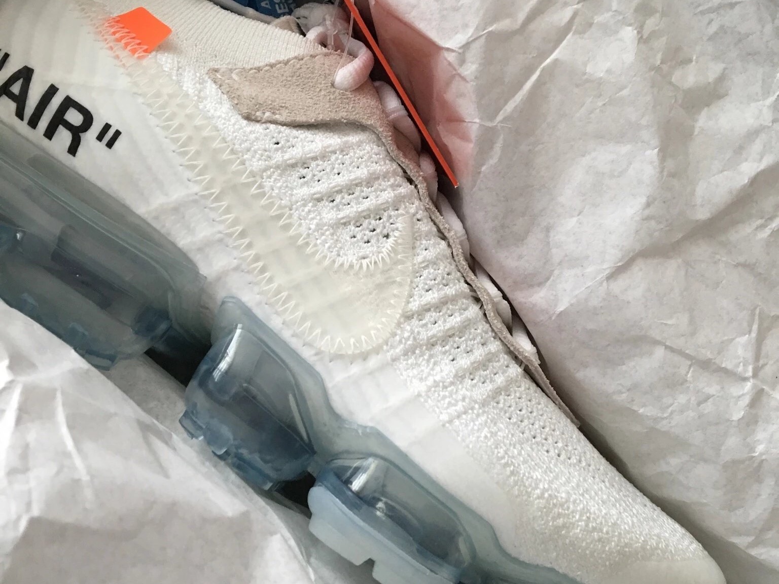 Nike x Off-White Air VaporMax V2 White 착용 스타일