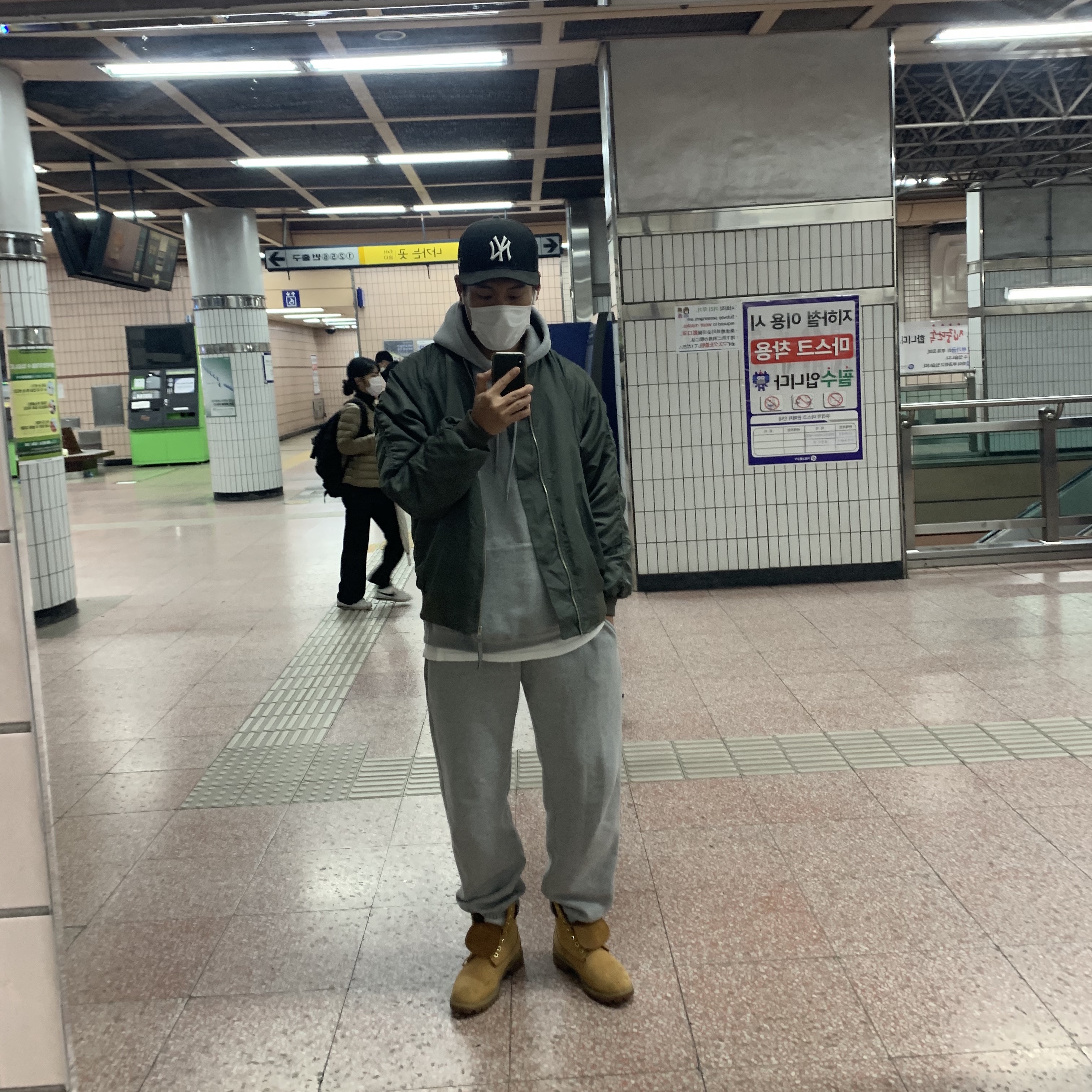 Timberland x BAPE x Undefeated 6 Inch Boots - Wide 착용 스타일