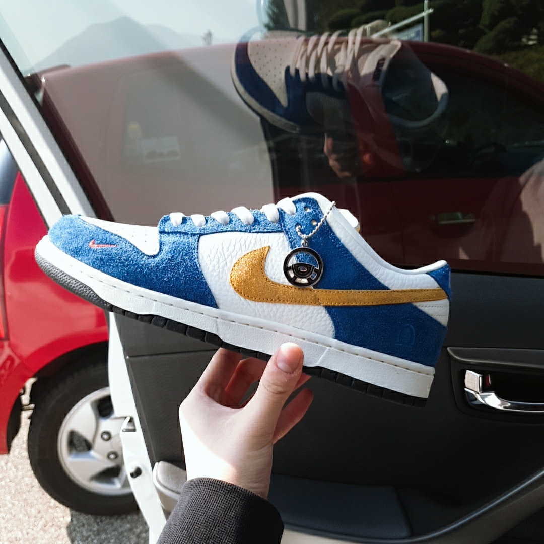 Nike x Kasina Dunk Low 80's Bus 착용 스타일 - 1