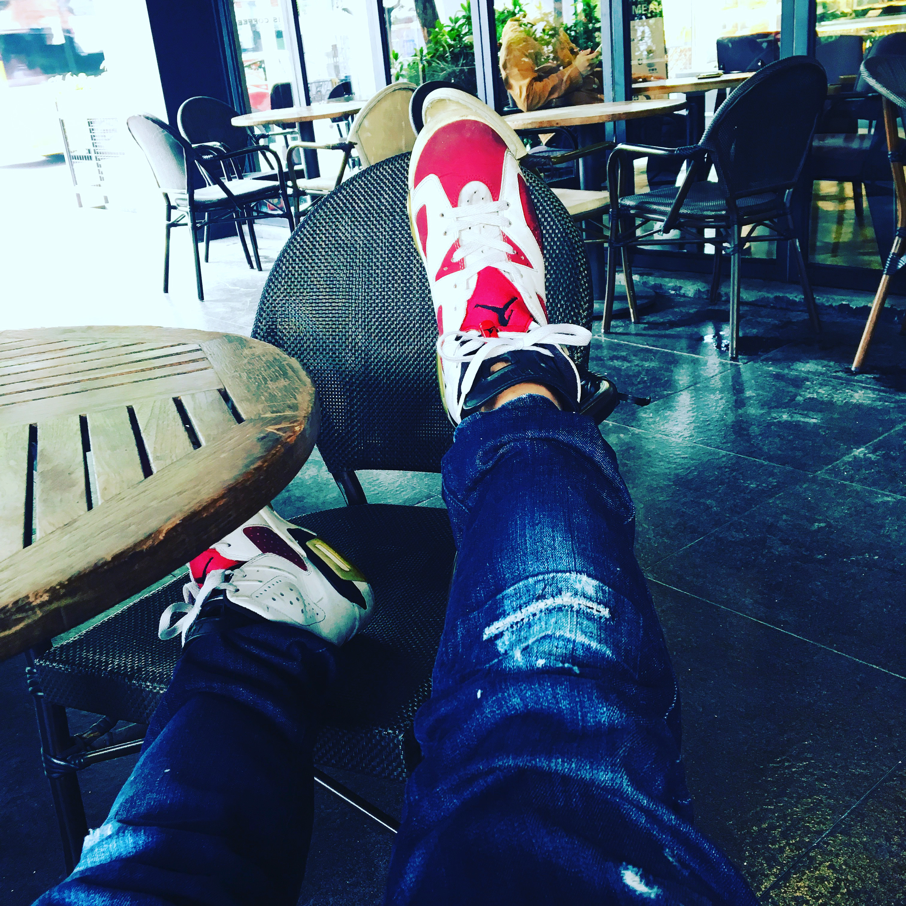 Jordan 6 Retro Carmine 2014 착용 스타일