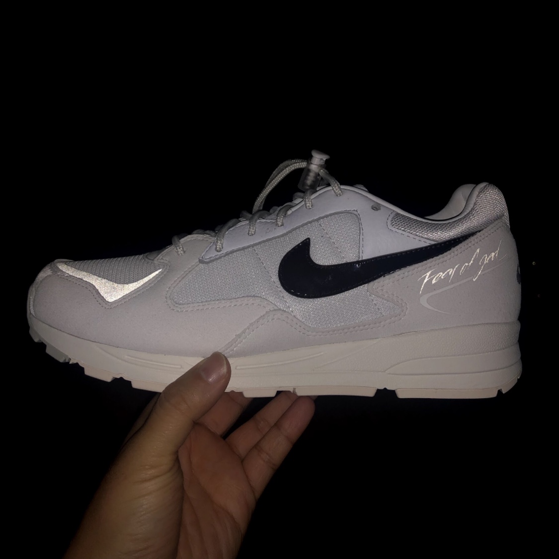 Nike x Fear of God Air Skylon 2 White 착용 스타일