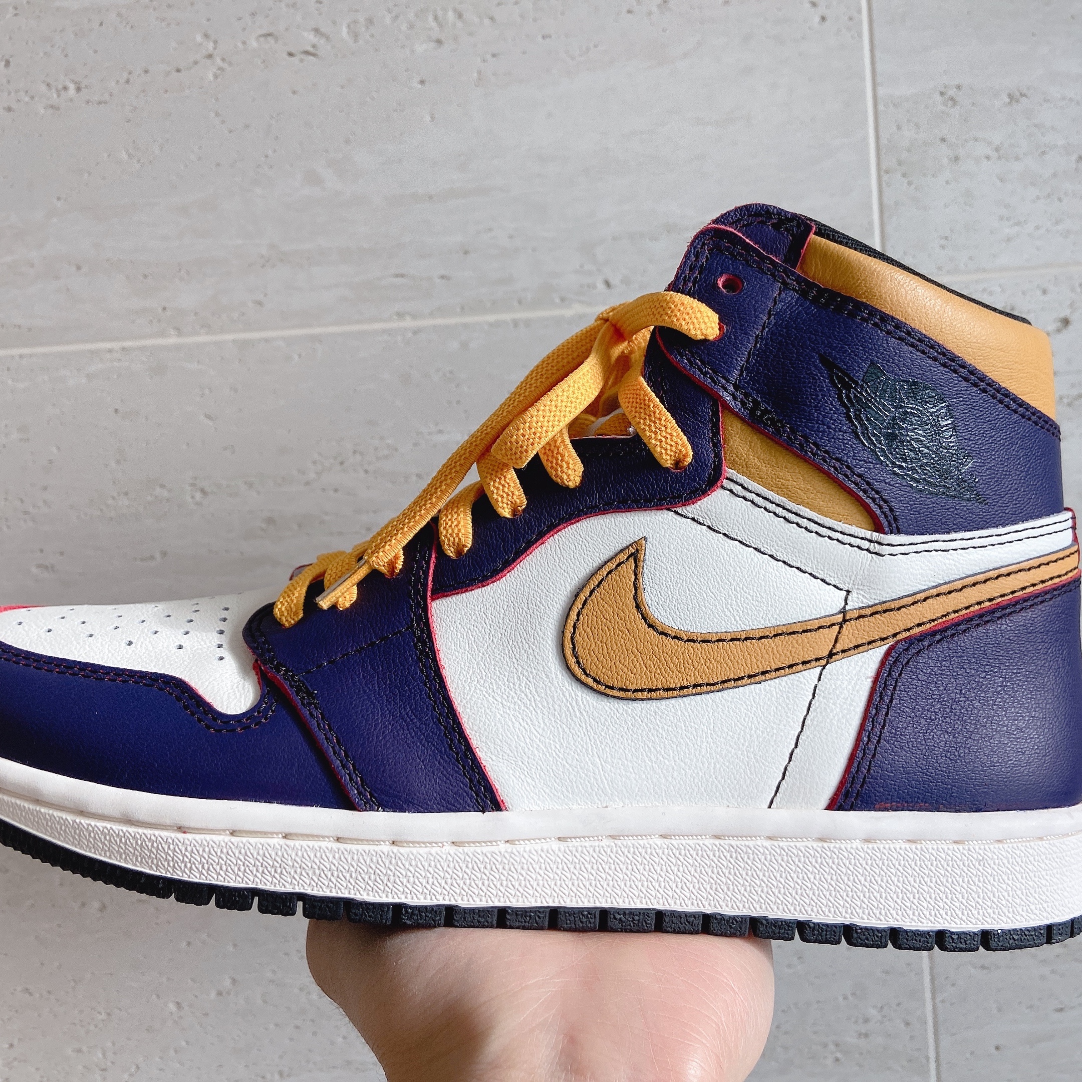Jordan 1 Retro High OG Defiant SB LA to Chicago 착용 스타일 - 3