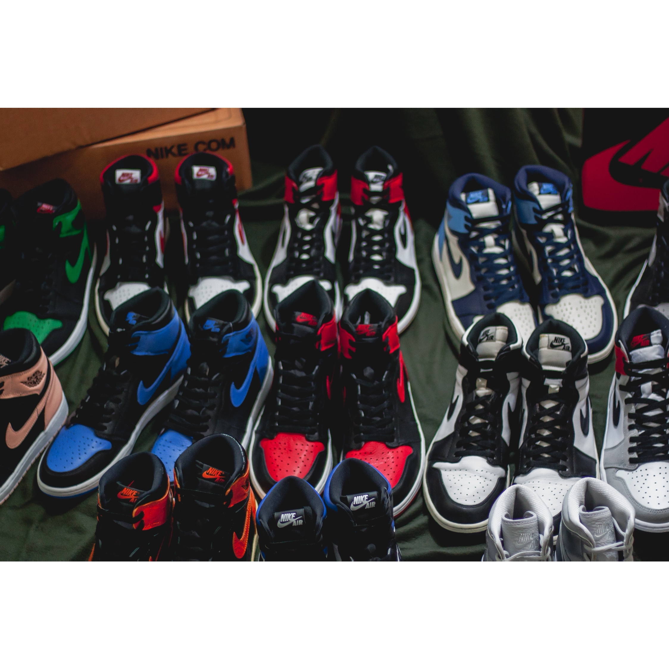 Jordan 1 Retro High OG Bred Banned 2016, Jordan 1 Retro High OG Black White 2014 착용 스타일