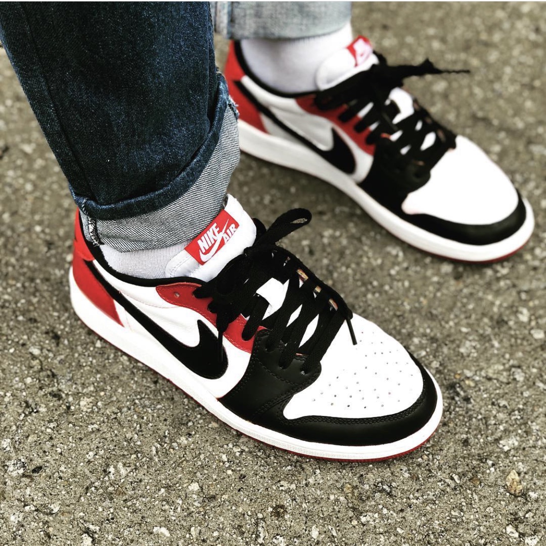 Jordan 1 Retro Low OG Chicago 2016 착용 스타일