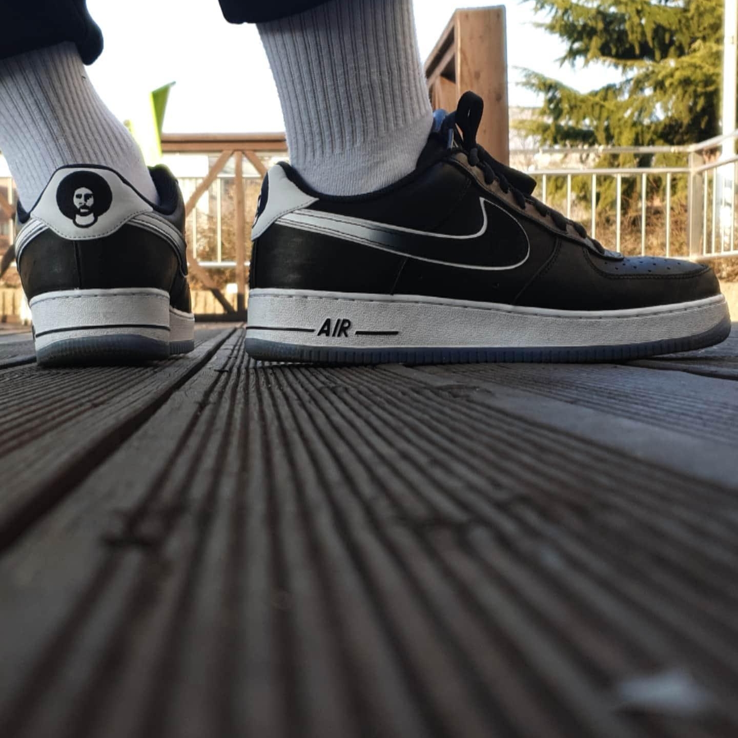 Nike Air Force 1 Low Colin Kaepernick 착용 스타일