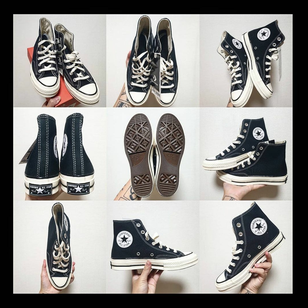Converse Chuck 70 Hi Black 착용 스타일