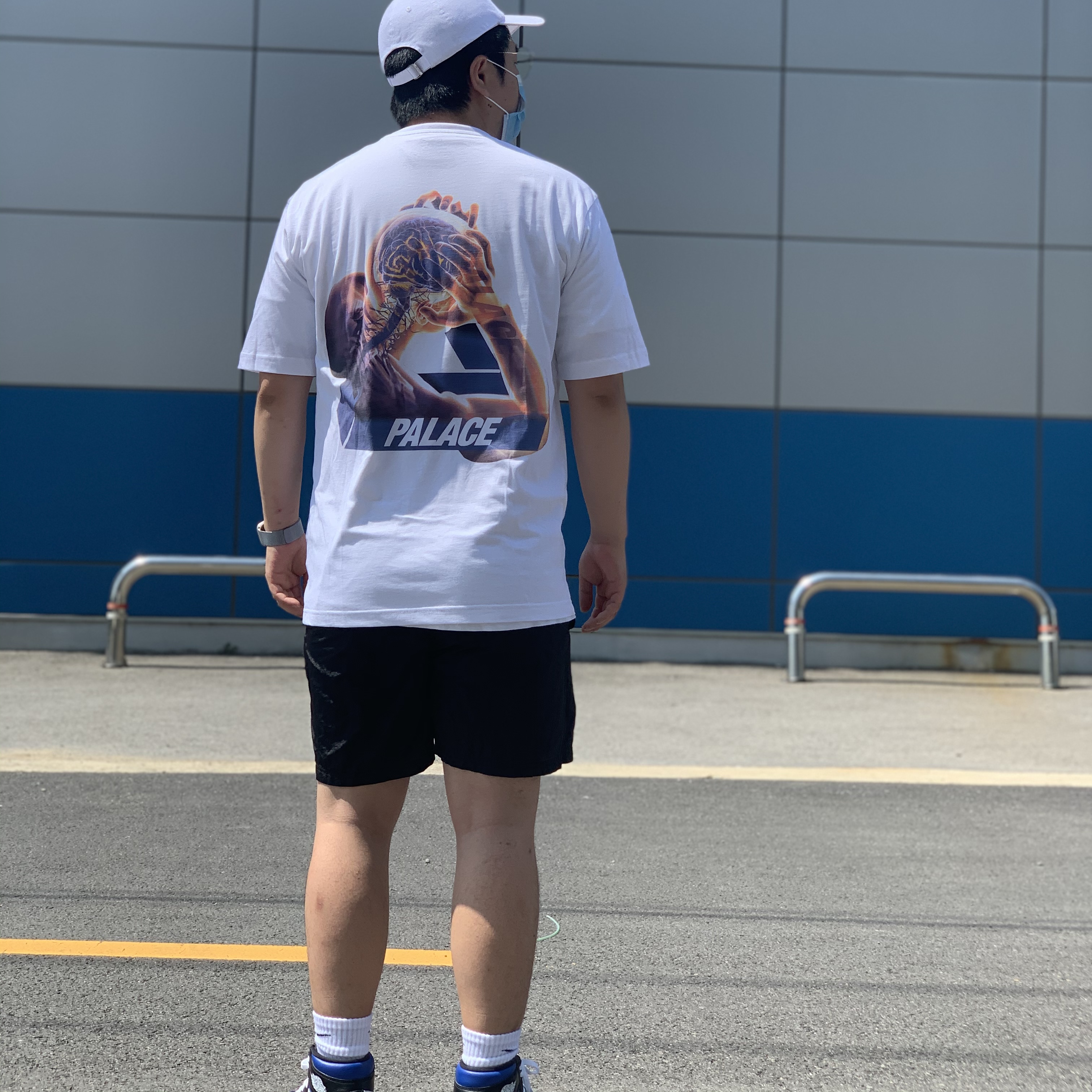 Jordan 1 Retro High OG Royal Toe 착용 스타일 - 3
