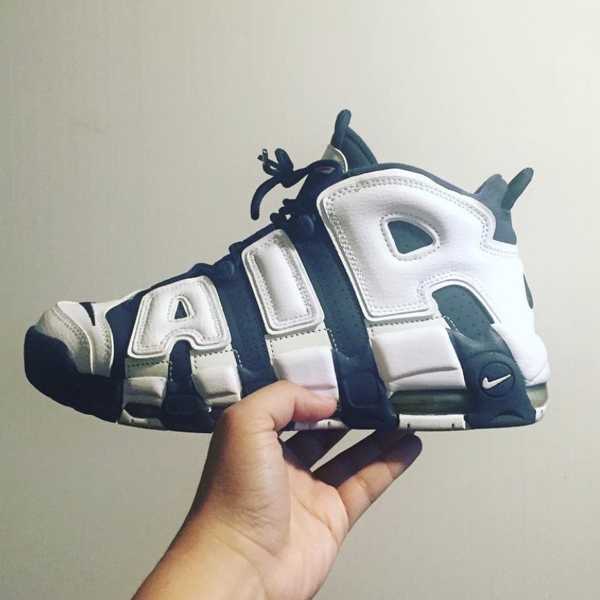 Nike Air More Uptempo Olympic 2016 착용 스타일