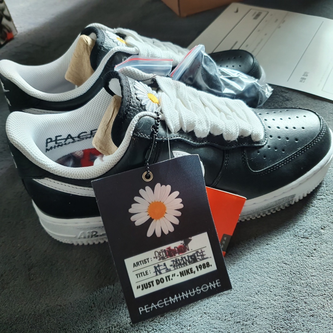 Nike x Peaceminusone Air Force 1 Low Para-Noise 착용 스타일 - 2