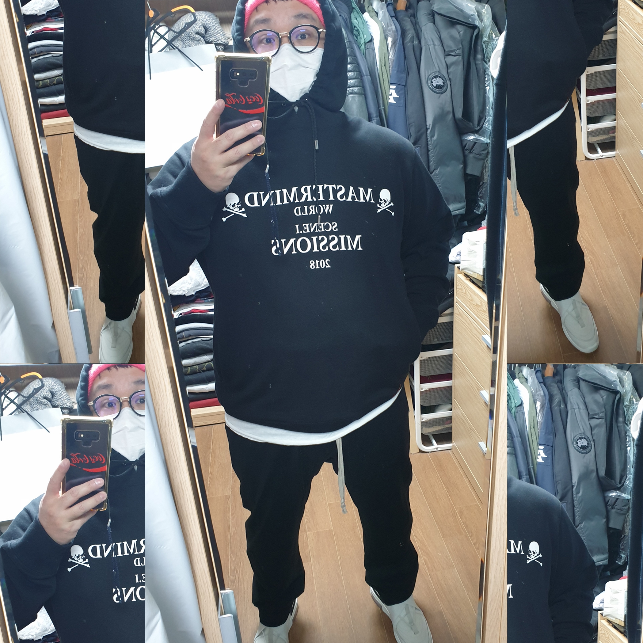 Nike x Fear of God Air Fear of God Raid Light Bone 착용 스타일